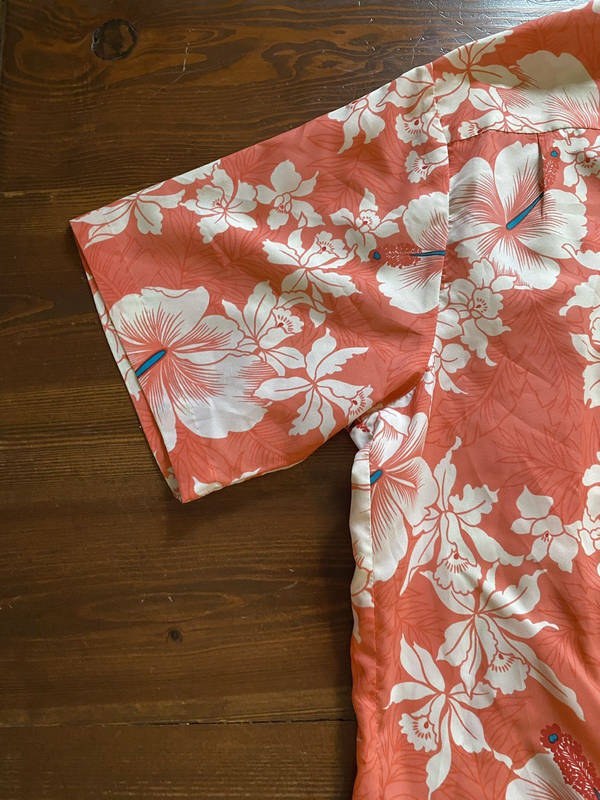 Vintage Vintage 70’s Hilo Hatties Hibiscus Polyester Hawaiian Shirt Size US XXL / EU 58 / 5 - 10 Thumbnail