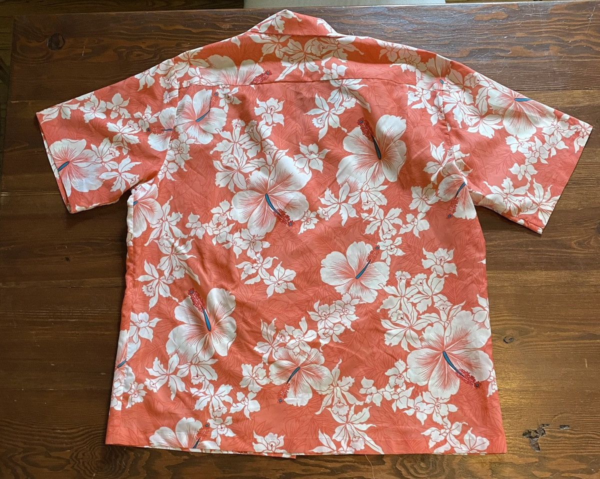 Vintage Vintage 70’s Hilo Hatties Hibiscus Polyester Hawaiian Shirt Size US XXL / EU 58 / 5 - 8 Thumbnail