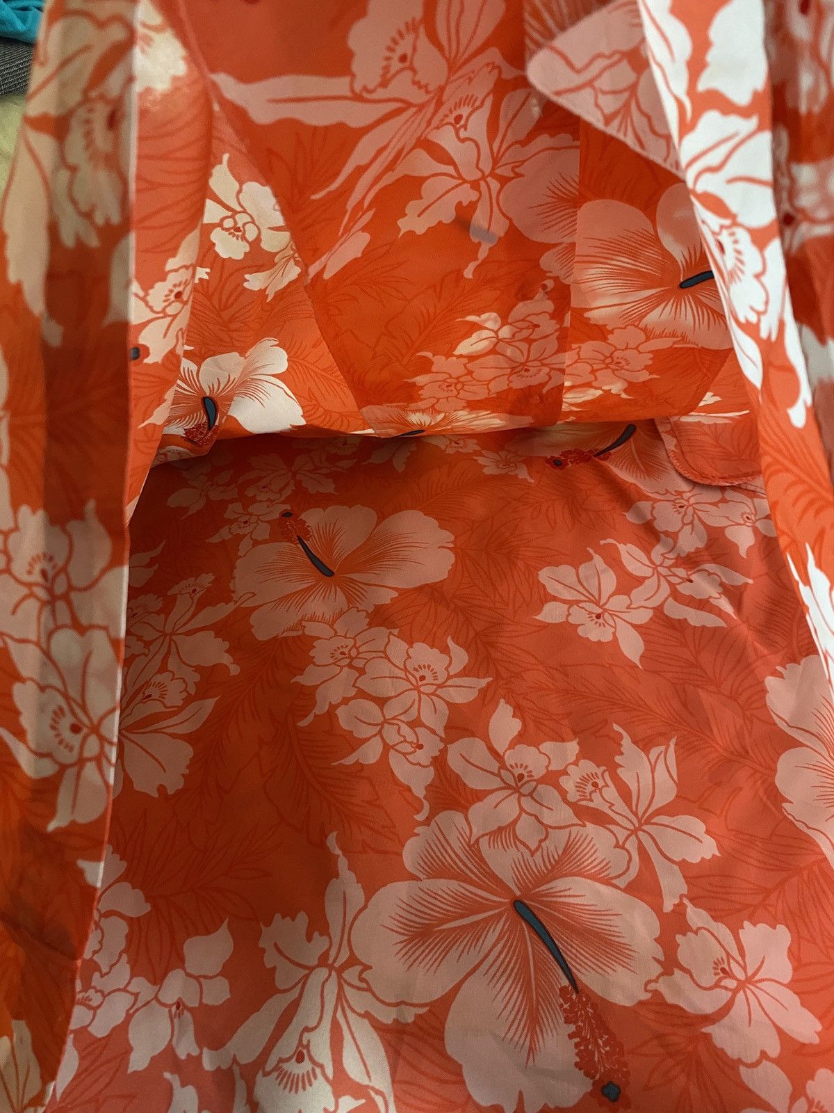 Vintage Vintage 70’s Hilo Hatties Hibiscus Polyester Hawaiian Shirt Size US XXL / EU 58 / 5 - 11 Thumbnail