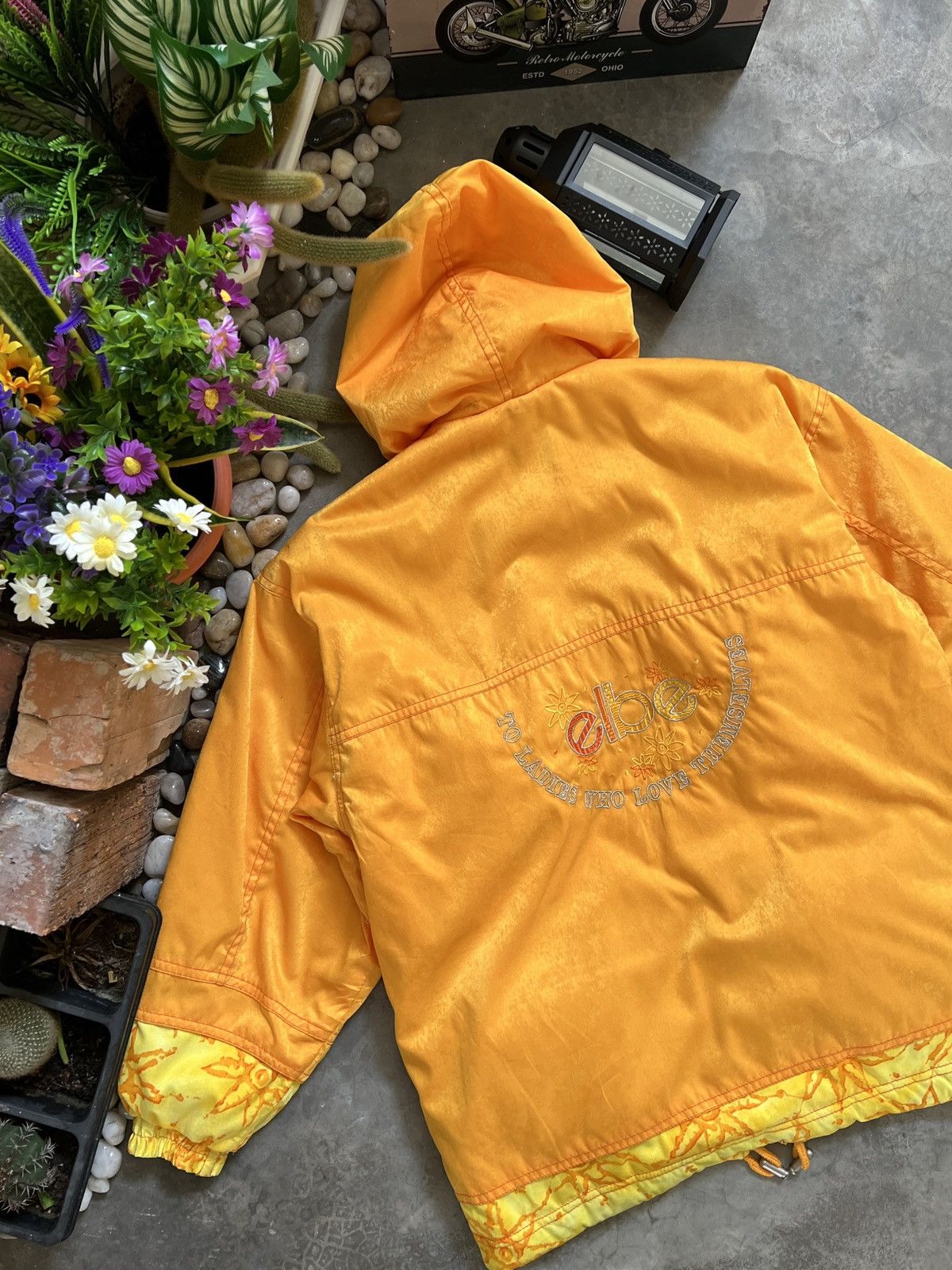 Goldwin × Vintage Vintage 90s Elbe Snow Wear Ski Various Pocket Bomber Jacket Size US L / EU 52-54 / 3 - 8 Thumbnail