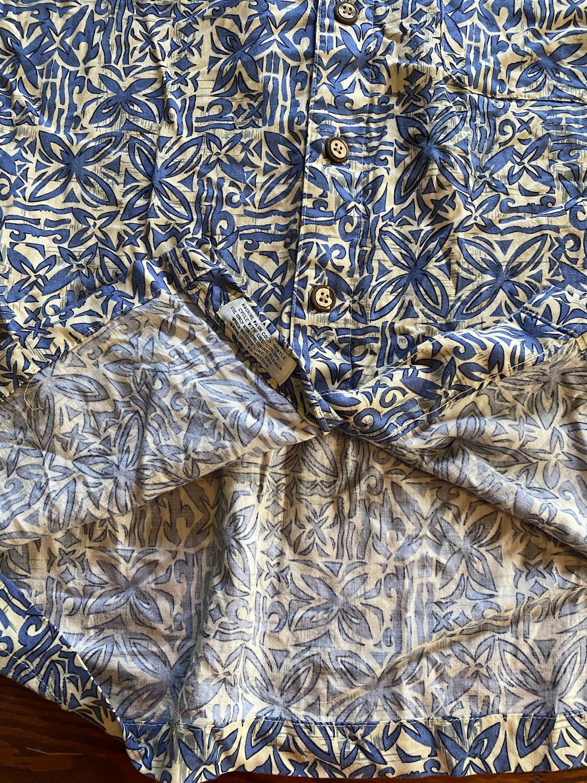 M.E. Sport Vintage 80’s M.E. Sport Rayon Hawaiian Style Button Up Size US L / EU 52-54 / 3 - 7 Thumbnail