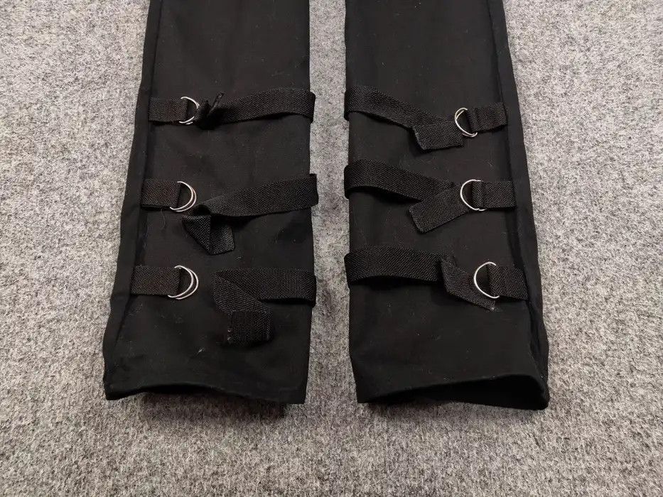 Japanese Brand VTG Raf Simons Rick Owens Type Bondage Cargo Pants Y2K Style Size US 34 / EU 50 - 5 Thumbnail