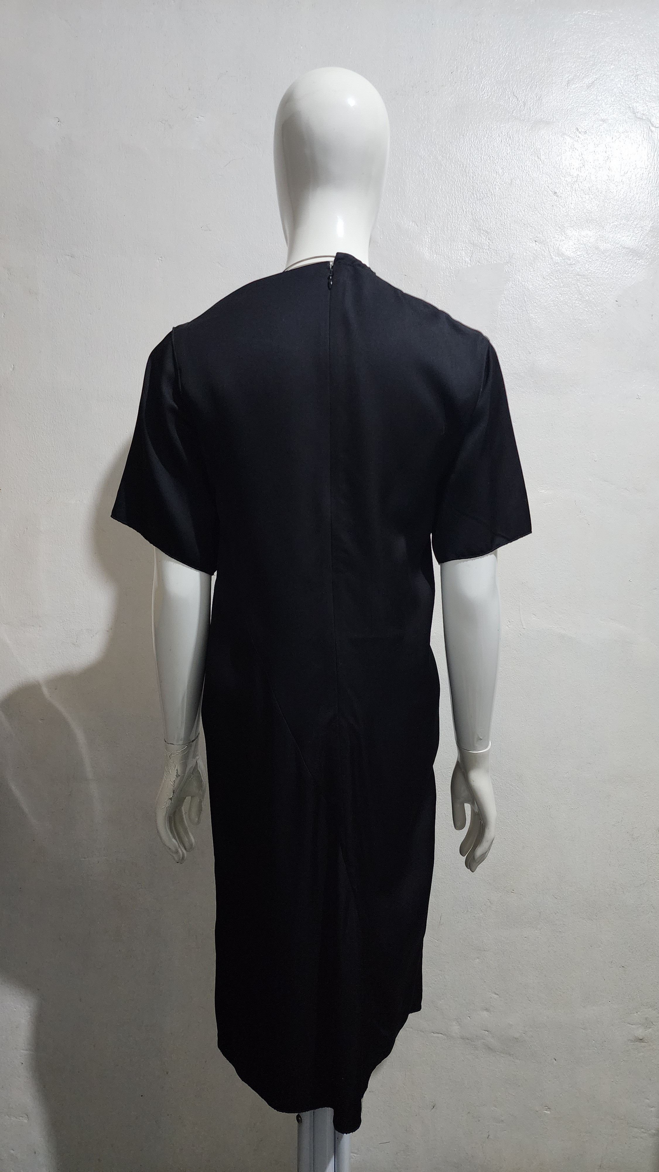 Celine Celine - Phoebe Philo - Choker Detail Midi Dress Size XS / US 0-2 / IT 36-38 - 10 Thumbnail