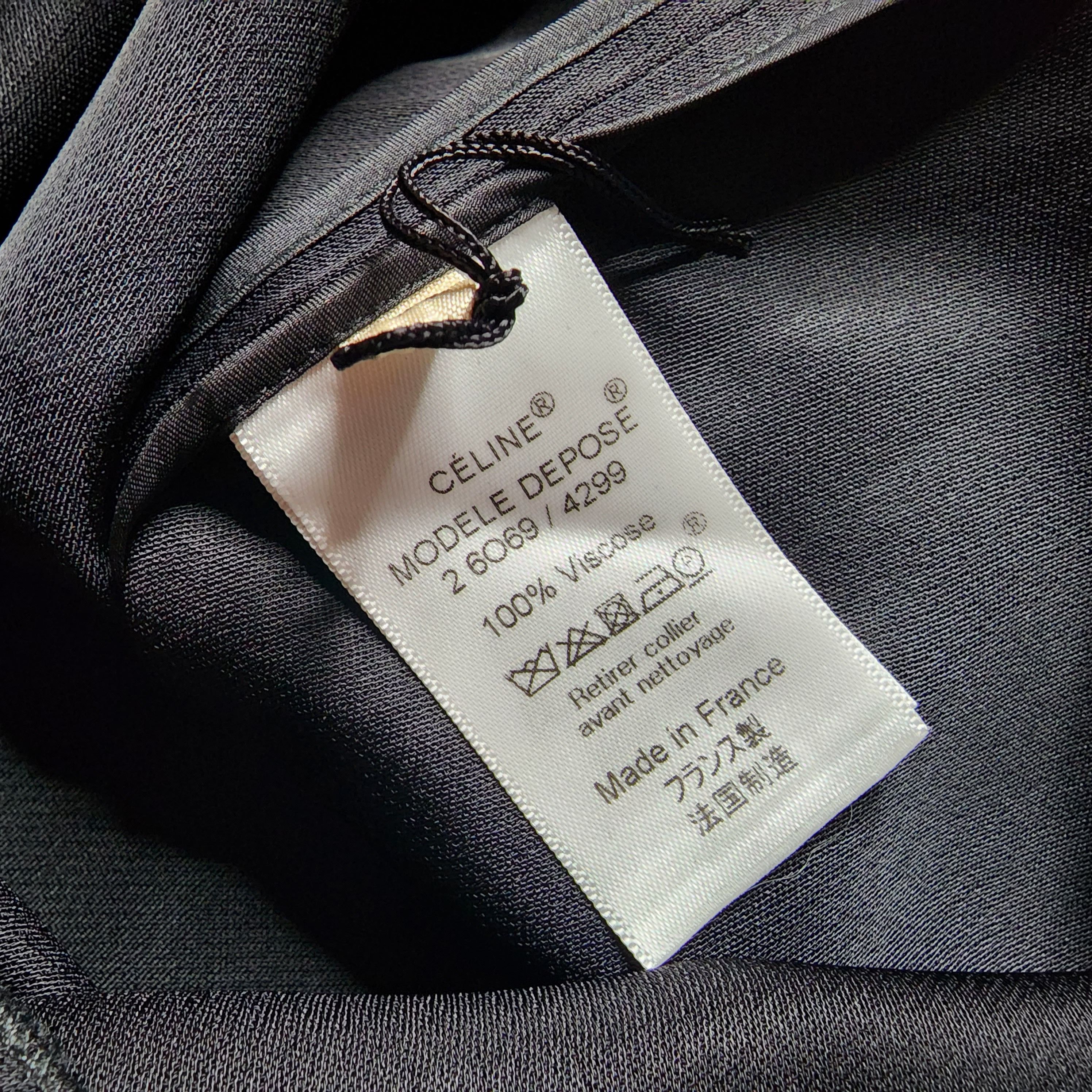 Celine Celine - Phoebe Philo - Choker Detail Midi Dress Size XS / US 0-2 / IT 36-38 - 5 Thumbnail