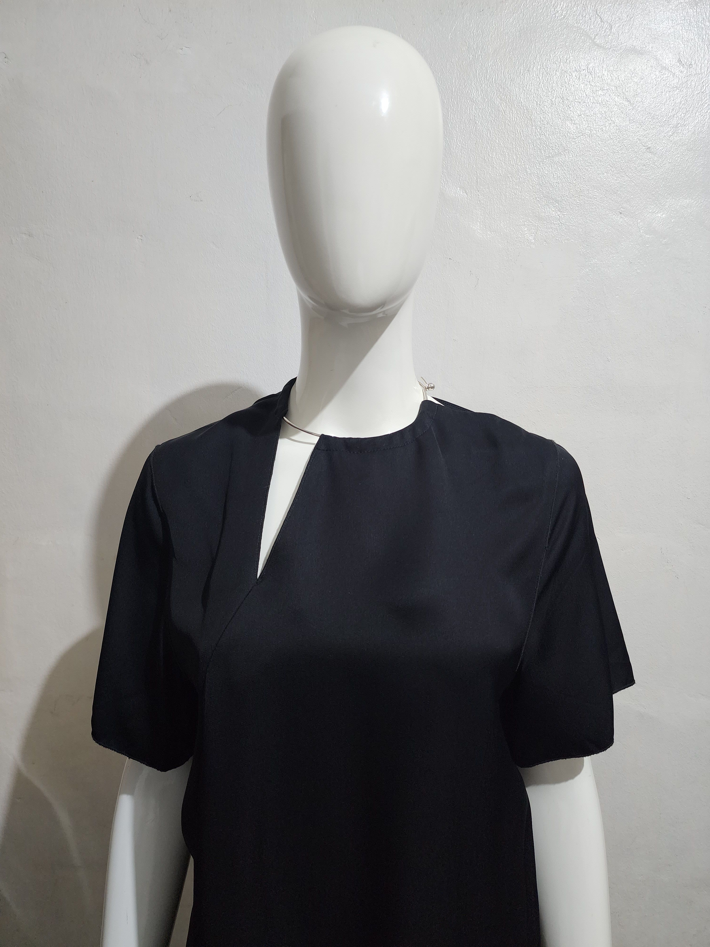 Celine Celine - Phoebe Philo - Choker Detail Midi Dress Size XS / US 0-2 / IT 36-38 - 9 Thumbnail