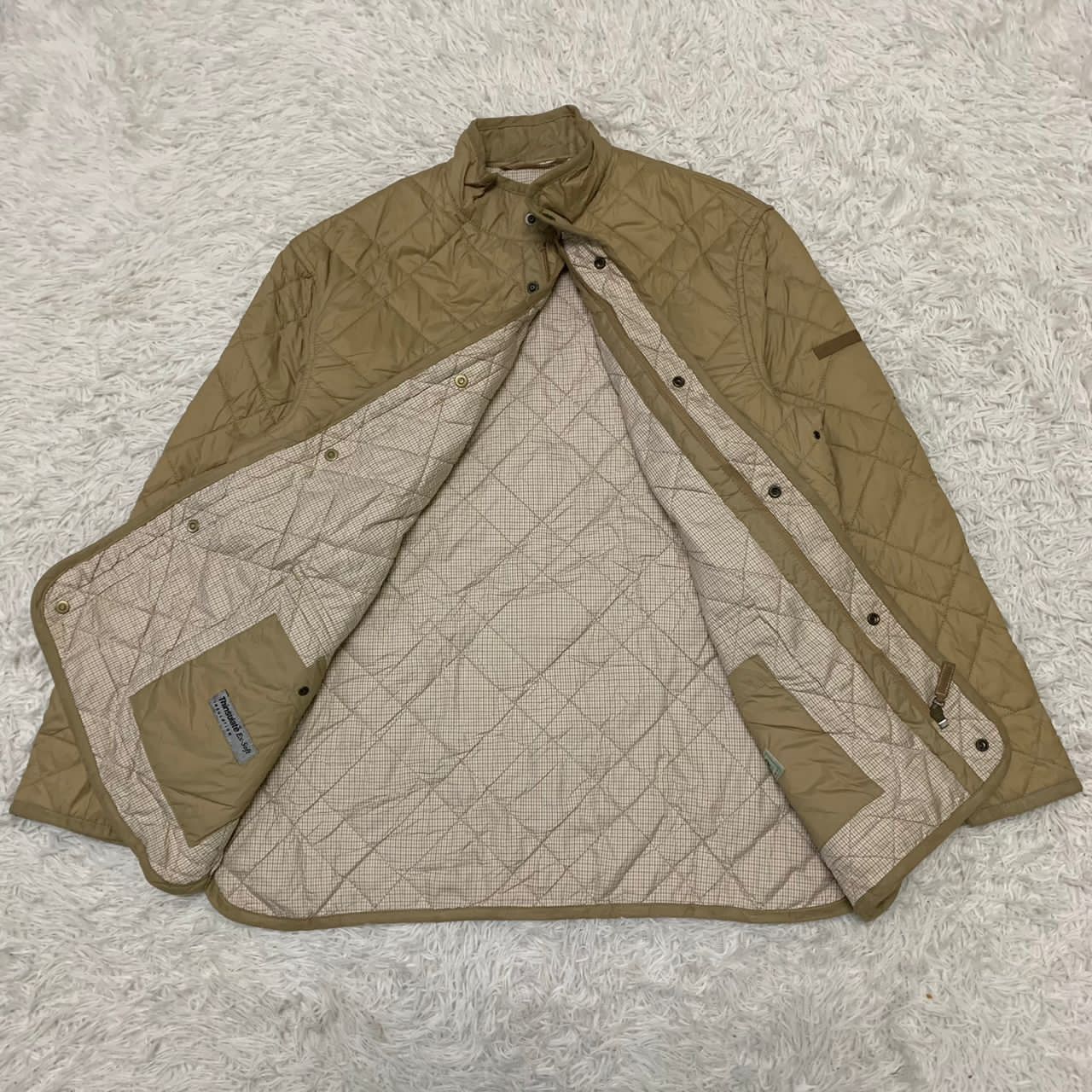 Japanese Brand Thinsulate Ex-soft insulation Crocodile quilted jacket Size US M / EU 48-50 / 2 - 11 Thumbnail