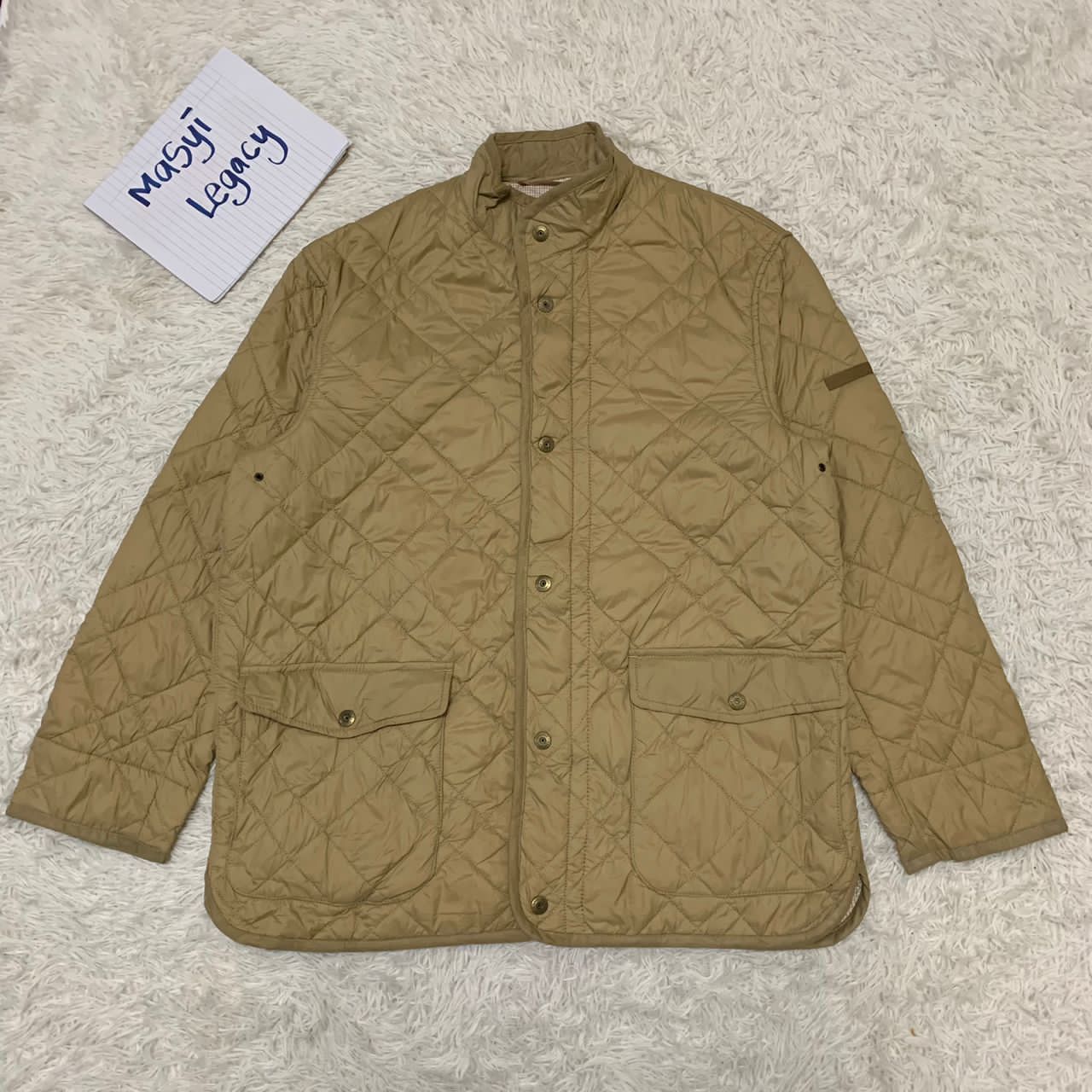 Japanese Brand Thinsulate Ex-soft insulation Crocodile quilted jacket Size US M / EU 48-50 / 2 - 1 Thumbnail