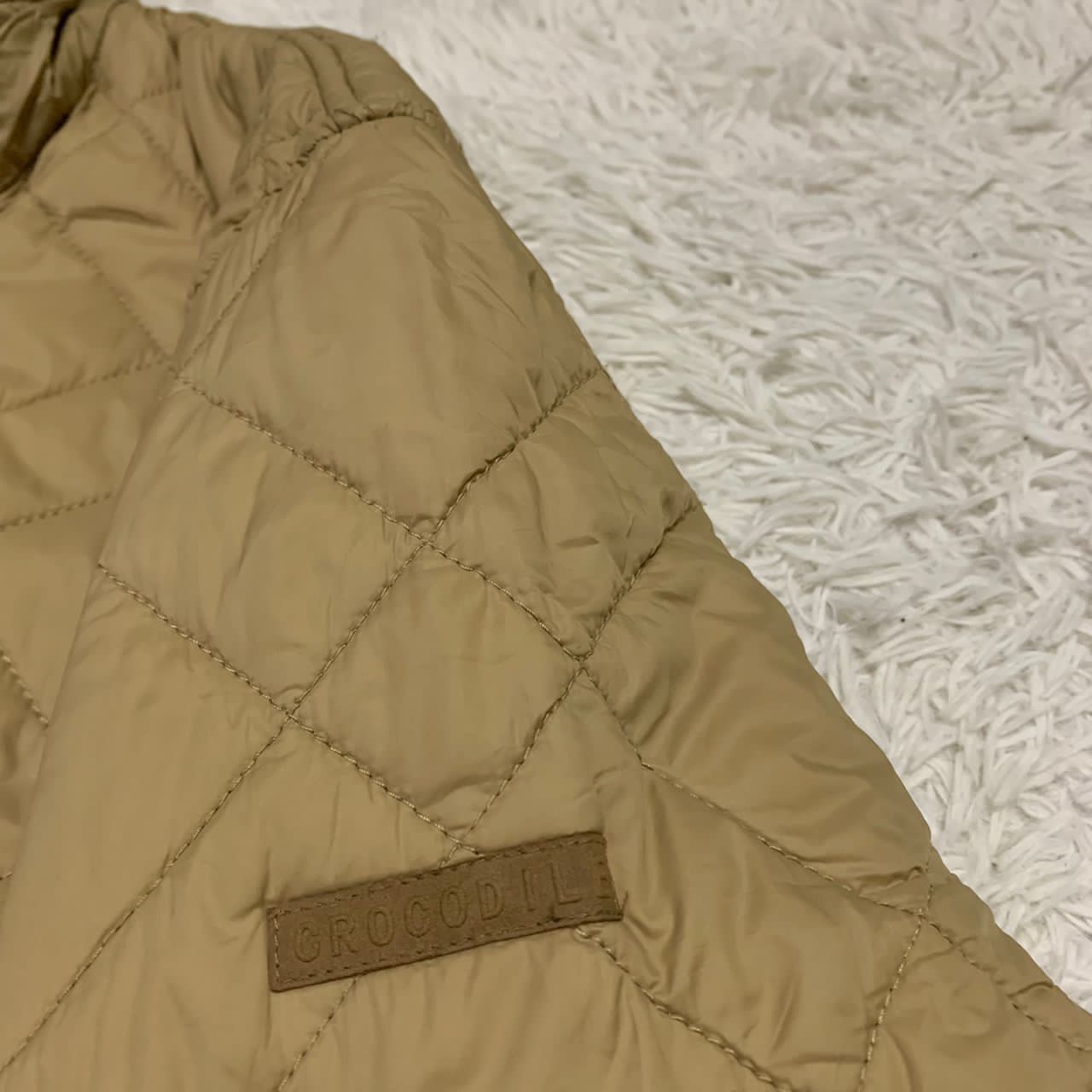 Japanese Brand Thinsulate Ex-soft insulation Crocodile quilted jacket Size US M / EU 48-50 / 2 - 6 Thumbnail