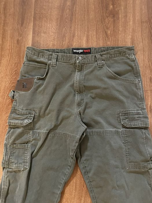 Wrangler Wrangler Riggs Forrest Green Military Style Work Pants Grailed