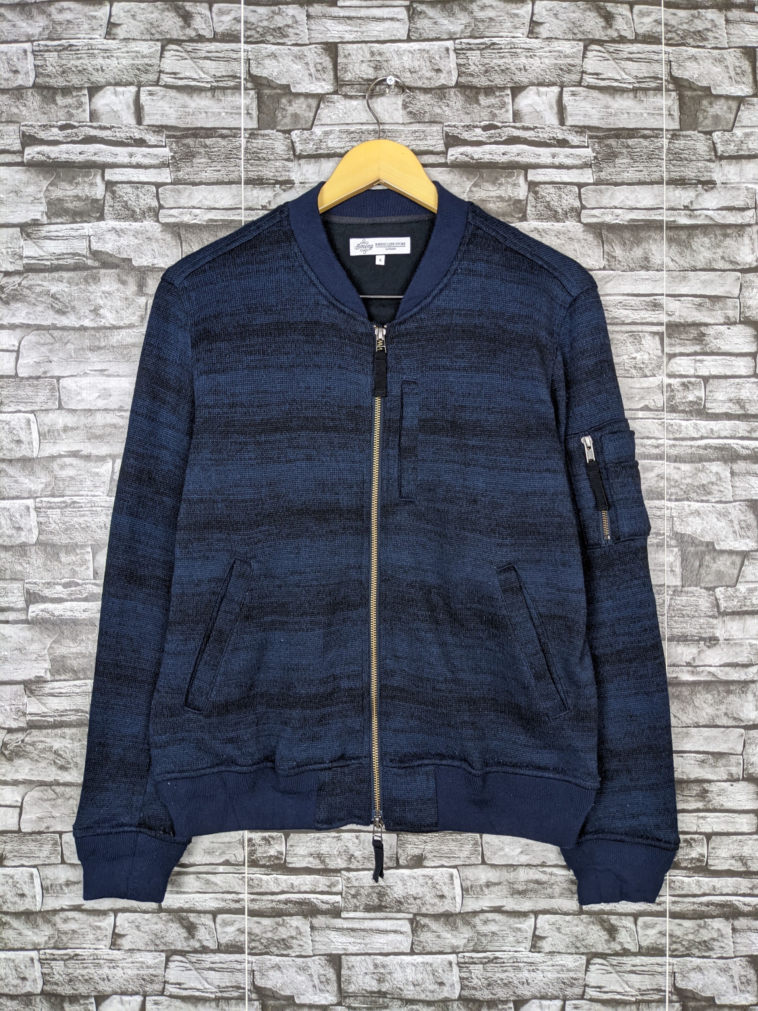 Beams Japan Beams Plus B.Ming Jacket Outerwear Sweater Full Zipper Size US S / EU 44-46 / 1 - 2 Thumbnail
