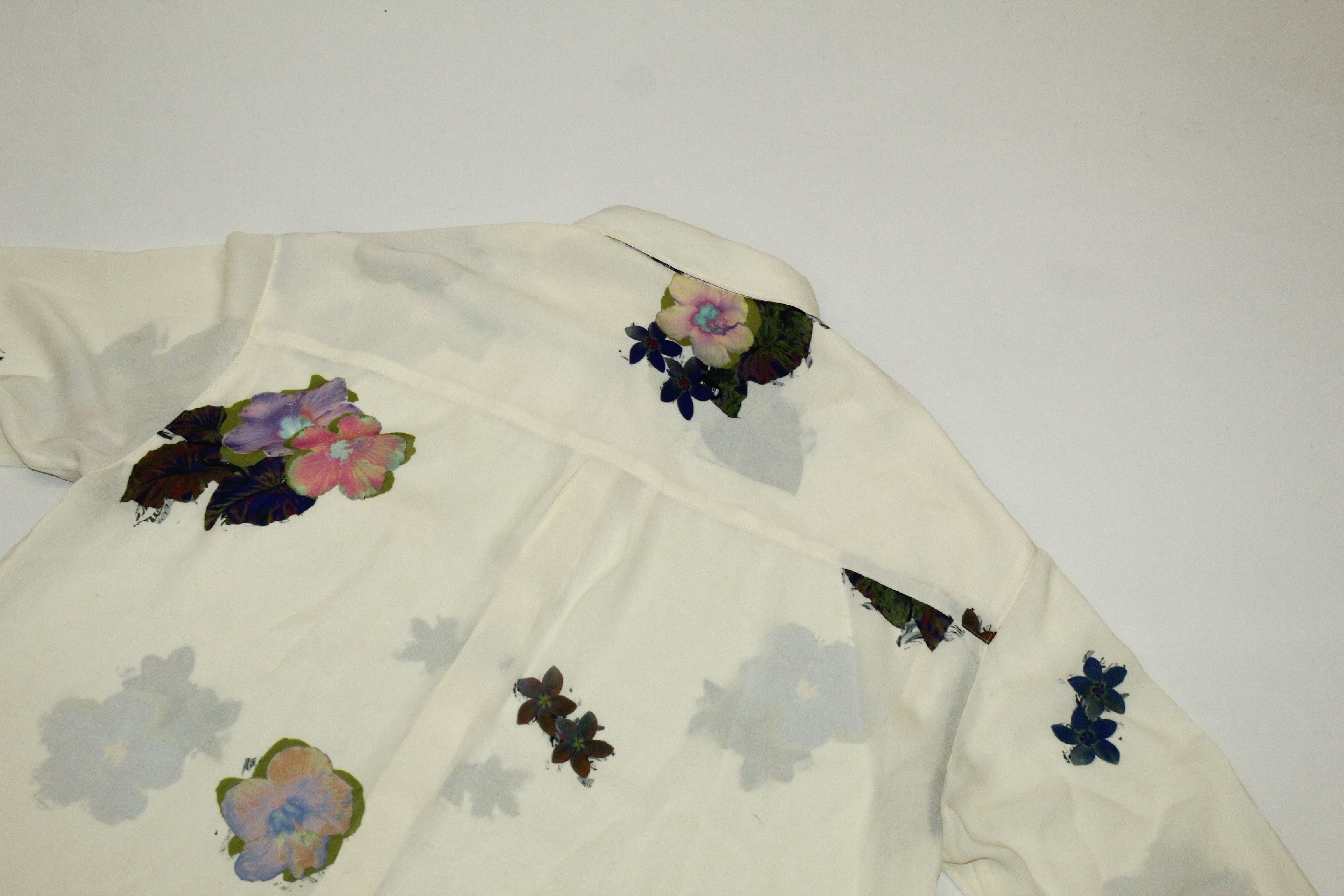 Acne Studios Acne Amon Print Pre AW10 Blouse Shirt with shawl Size L / US 10 / IT 46 - 20 Thumbnail