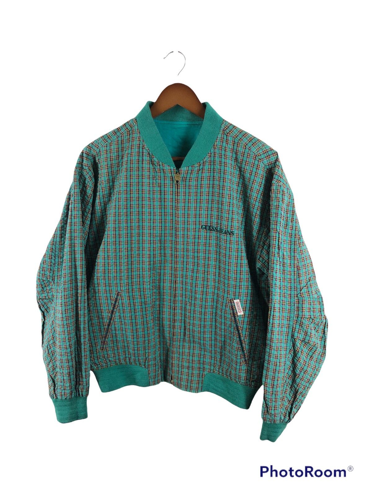 Georges Marciano Guess Reversible Big Logo Jacket By Georges Marciano Size US L / EU 52-54 / 3 - 3 Thumbnail