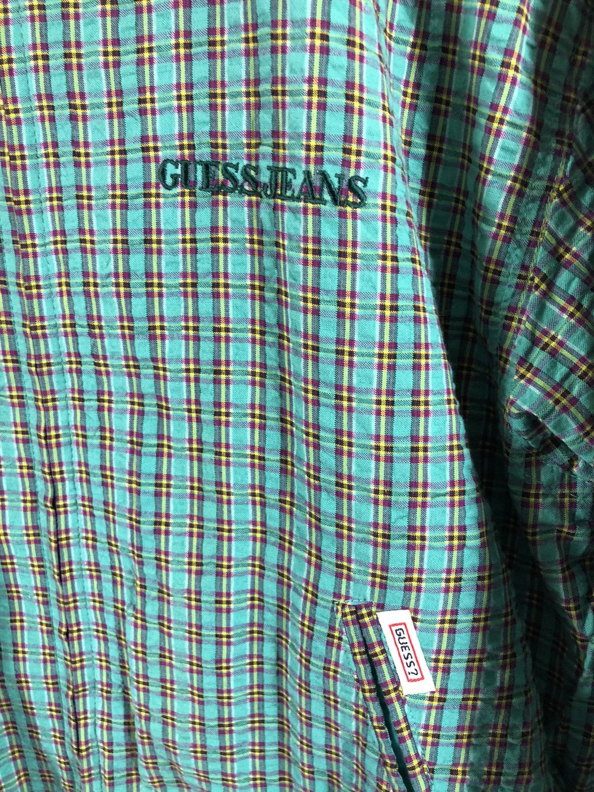 Georges Marciano Guess Reversible Big Logo Jacket By Georges Marciano Size US L / EU 52-54 / 3 - 9 Thumbnail