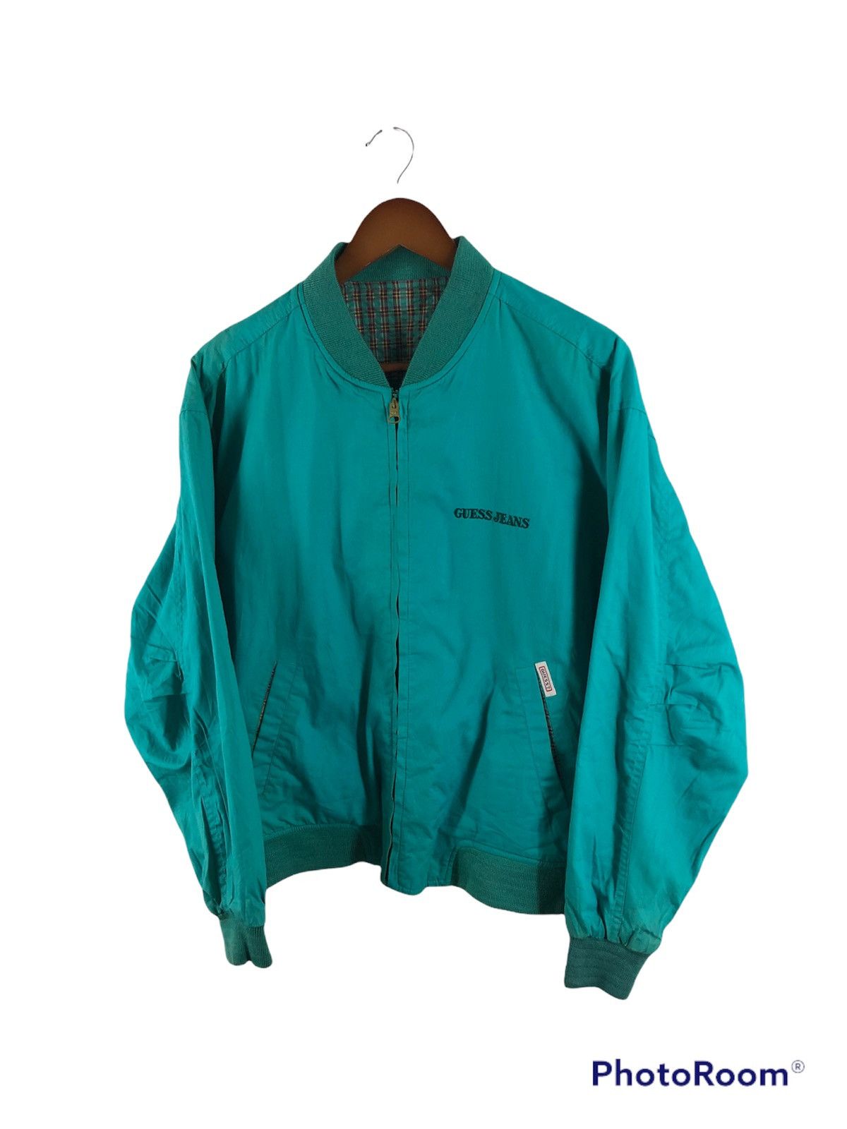 Georges Marciano Guess Reversible Big Logo Jacket By Georges Marciano Size US L / EU 52-54 / 3 - 2 Thumbnail