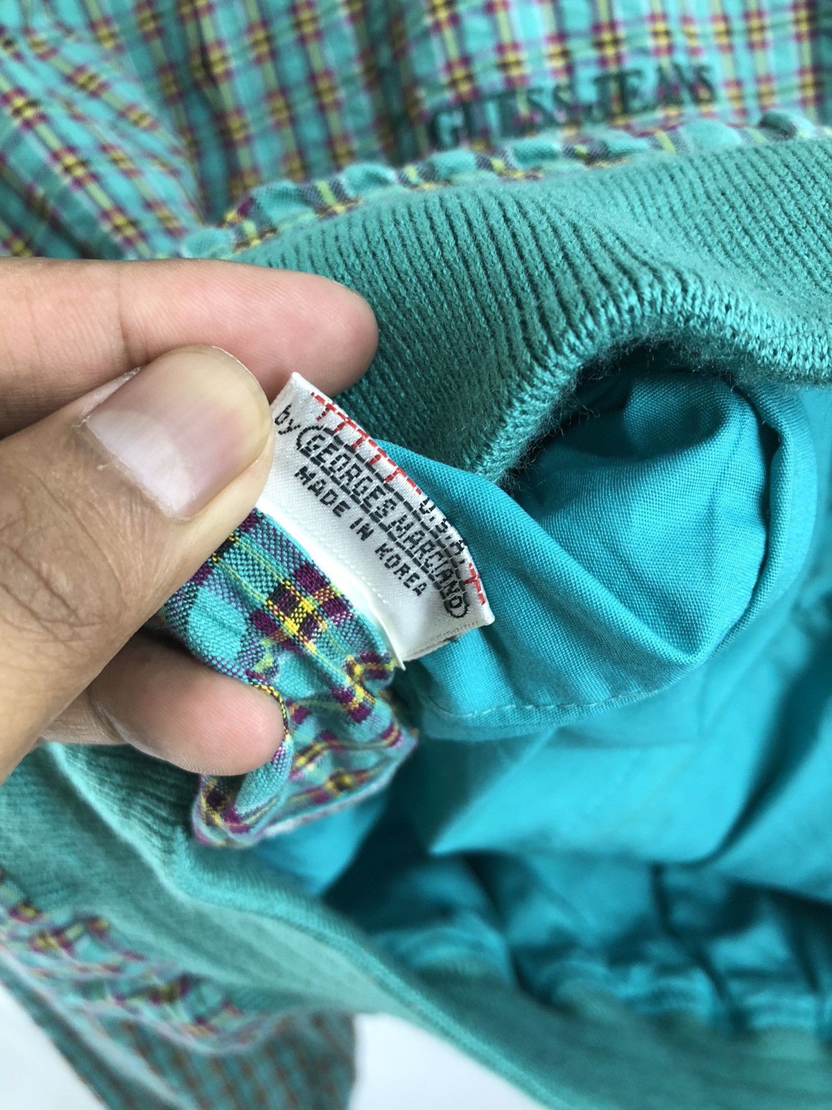 Georges Marciano Guess Reversible Big Logo Jacket By Georges Marciano Size US L / EU 52-54 / 3 - 12 Thumbnail