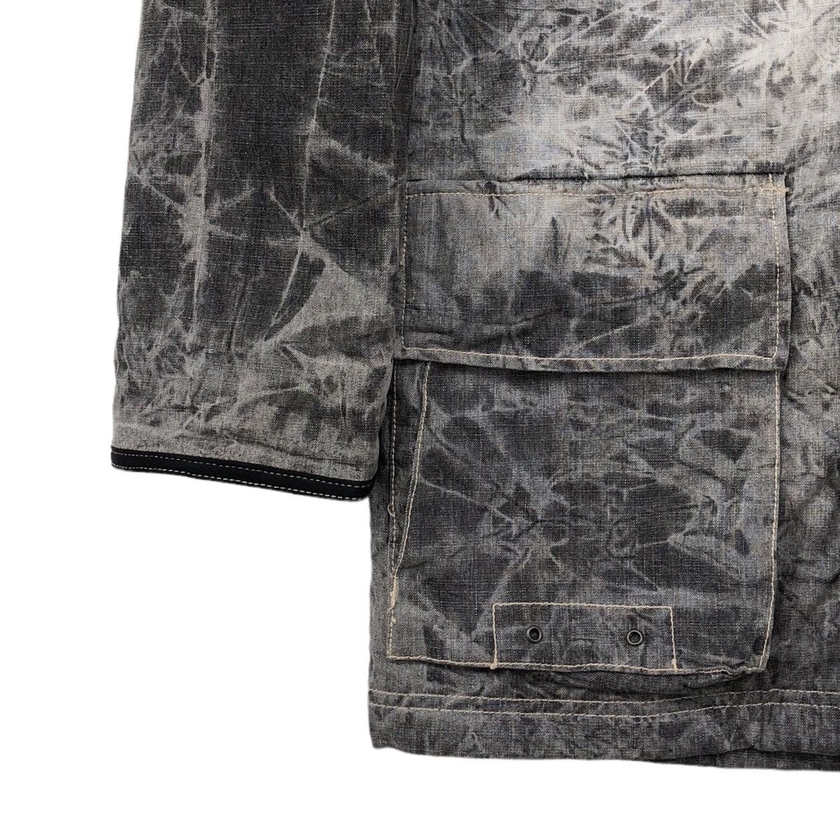 Japanese Brand Allix Design Charcoal Grey Graphics Raccoon Hooded Jacket Size US M / EU 48-50 / 2 - 6 Thumbnail