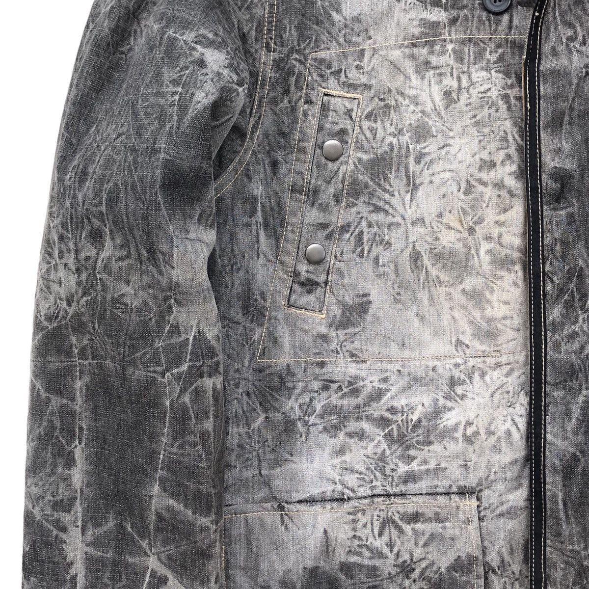 Japanese Brand Allix Design Charcoal Grey Graphics Raccoon Hooded Jacket Size US M / EU 48-50 / 2 - 18 Thumbnail