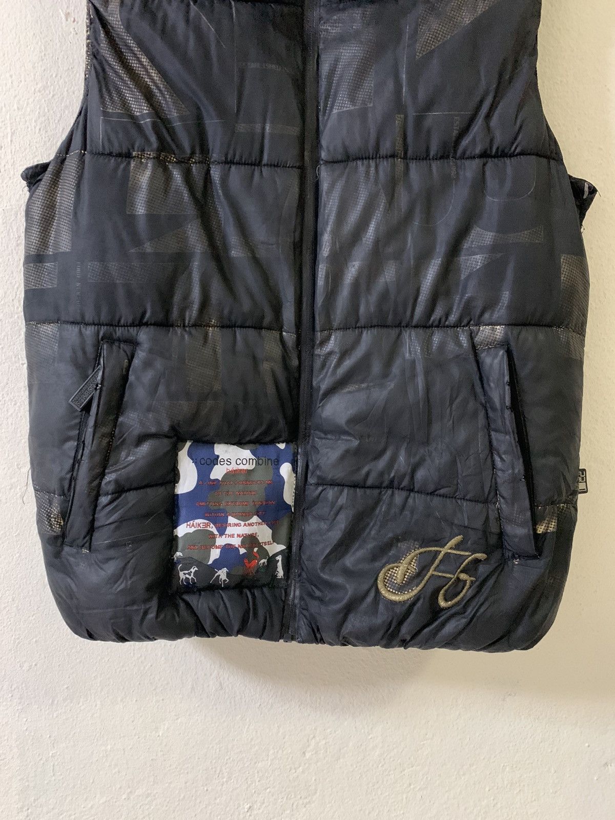 Fubu Fubu Full Print Puffer Vest Size US M / EU 48-50 / 2 - 5 Thumbnail