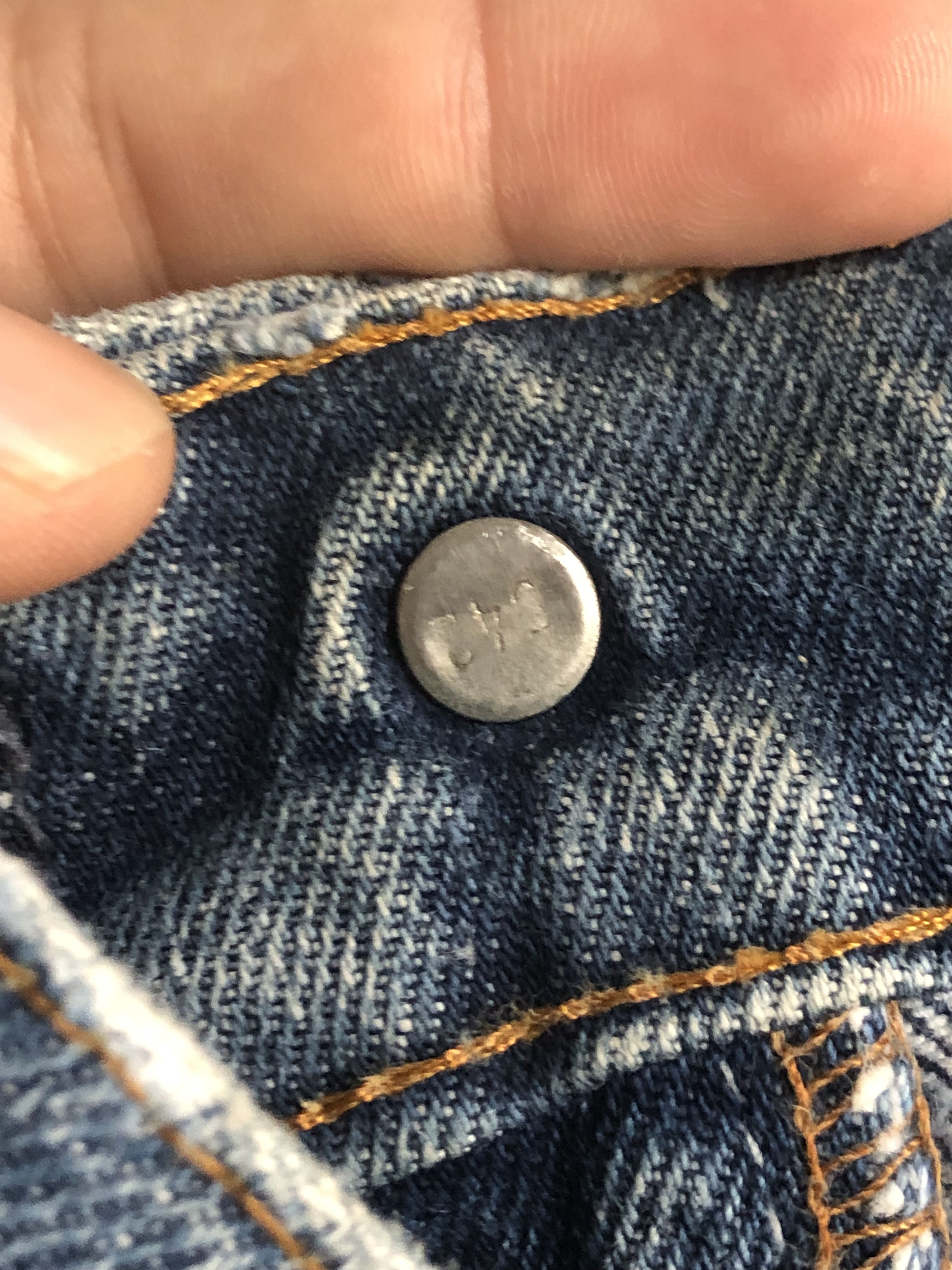 Jean × Levi's × Vintage Vintage 80s Levis 217 Jeans 35x33 L358 Size US 35 - 7 Thumbnail