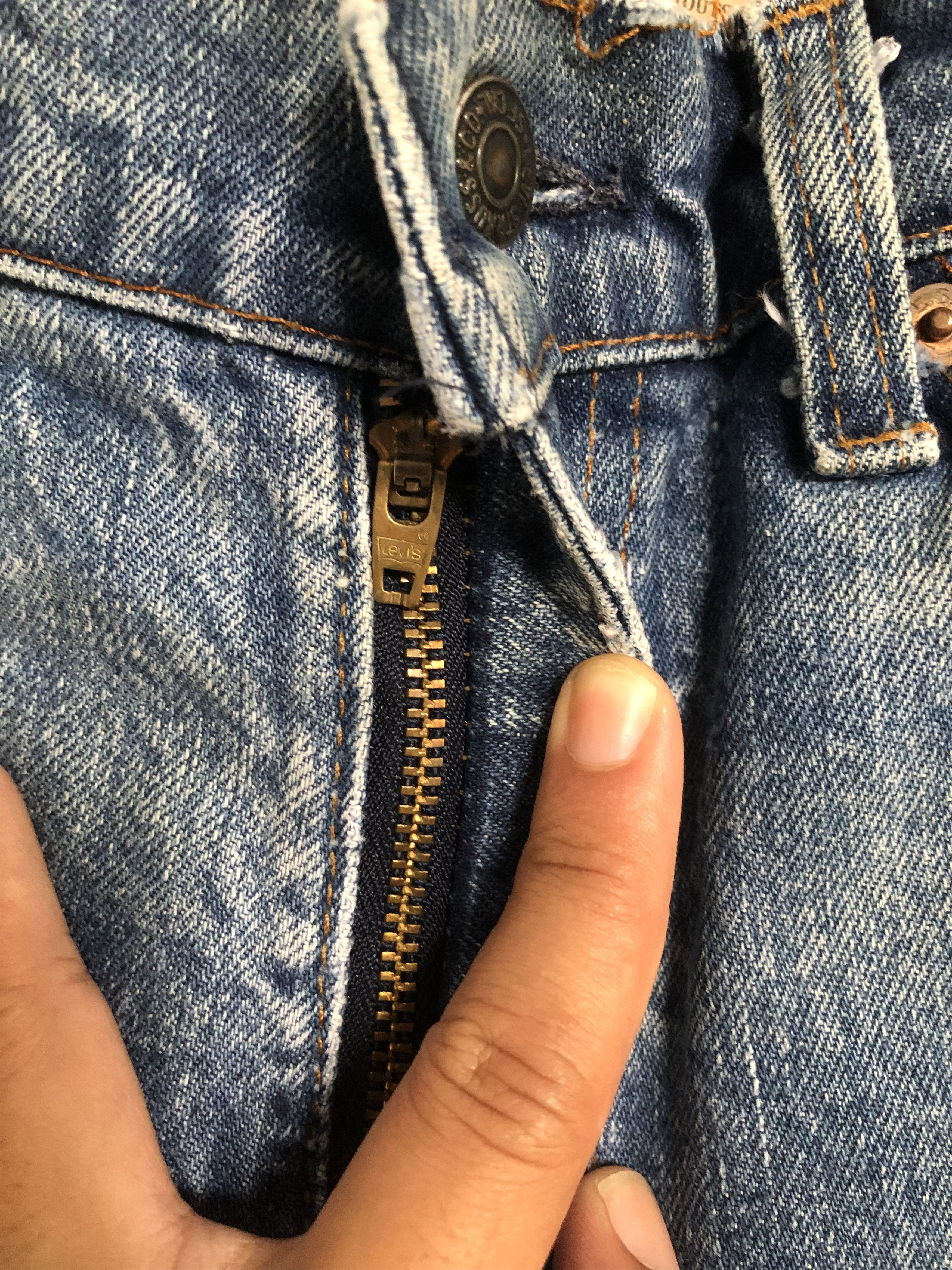 Jean × Levi's × Vintage Vintage 80s Levis 217 Jeans 35x33 L358 Size US 35 - 6 Thumbnail