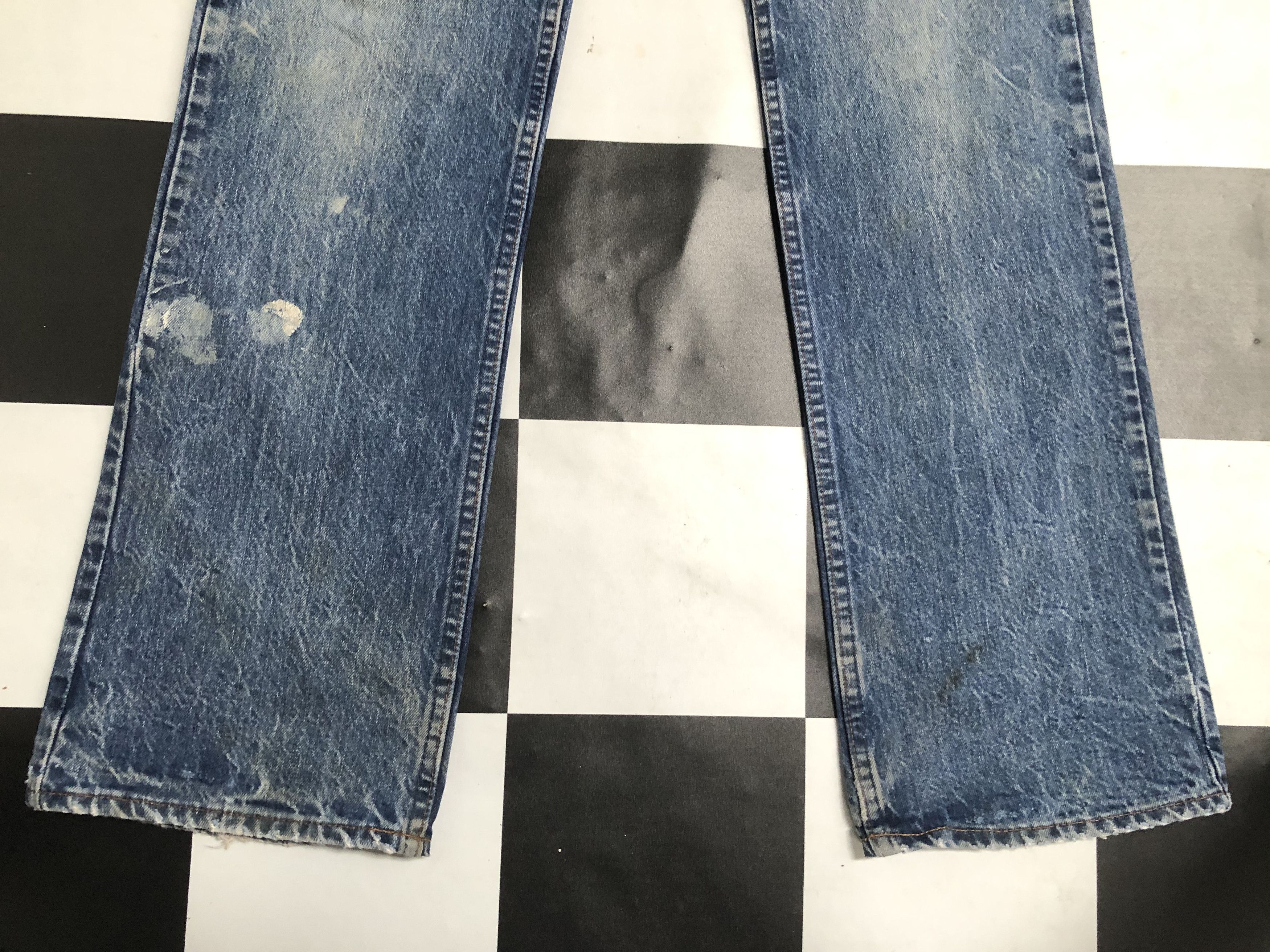 Jean × Levi's × Vintage Vintage 80s Levis 217 Jeans 35x33 L358 Size US 35 - 4 Thumbnail