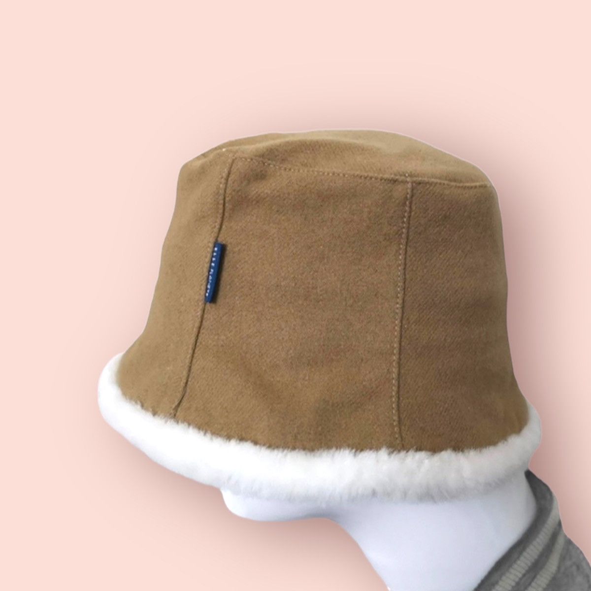 Designer × Japanese Brand DOPE💥 ELLE PLANETE SHERPA BUCKET HAT Size ONE SIZE - 3 Thumbnail