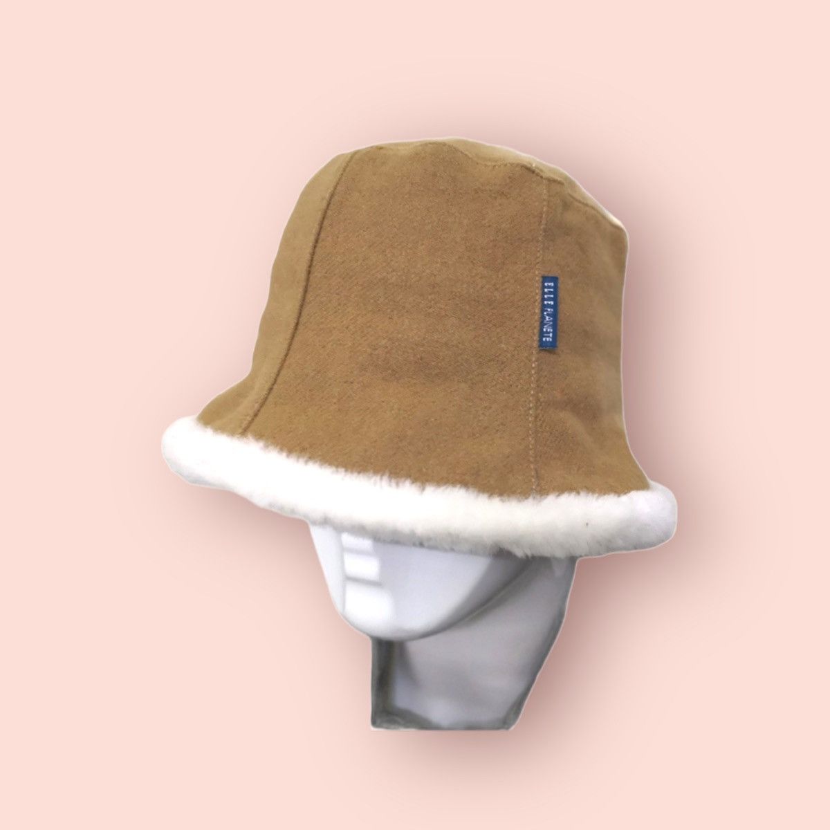 Designer × Japanese Brand DOPE💥 ELLE PLANETE SHERPA BUCKET HAT Size ONE SIZE - 4 Thumbnail