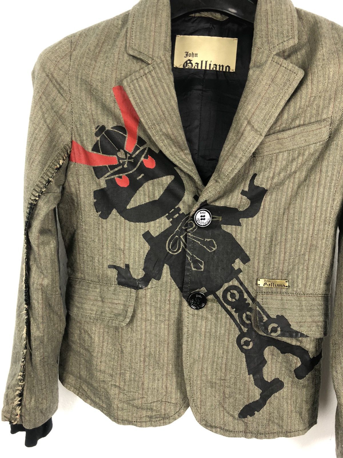 John Galliano John Galliano Robot Blazer Jacket Size US XXS / EU 40 - 4 Thumbnail