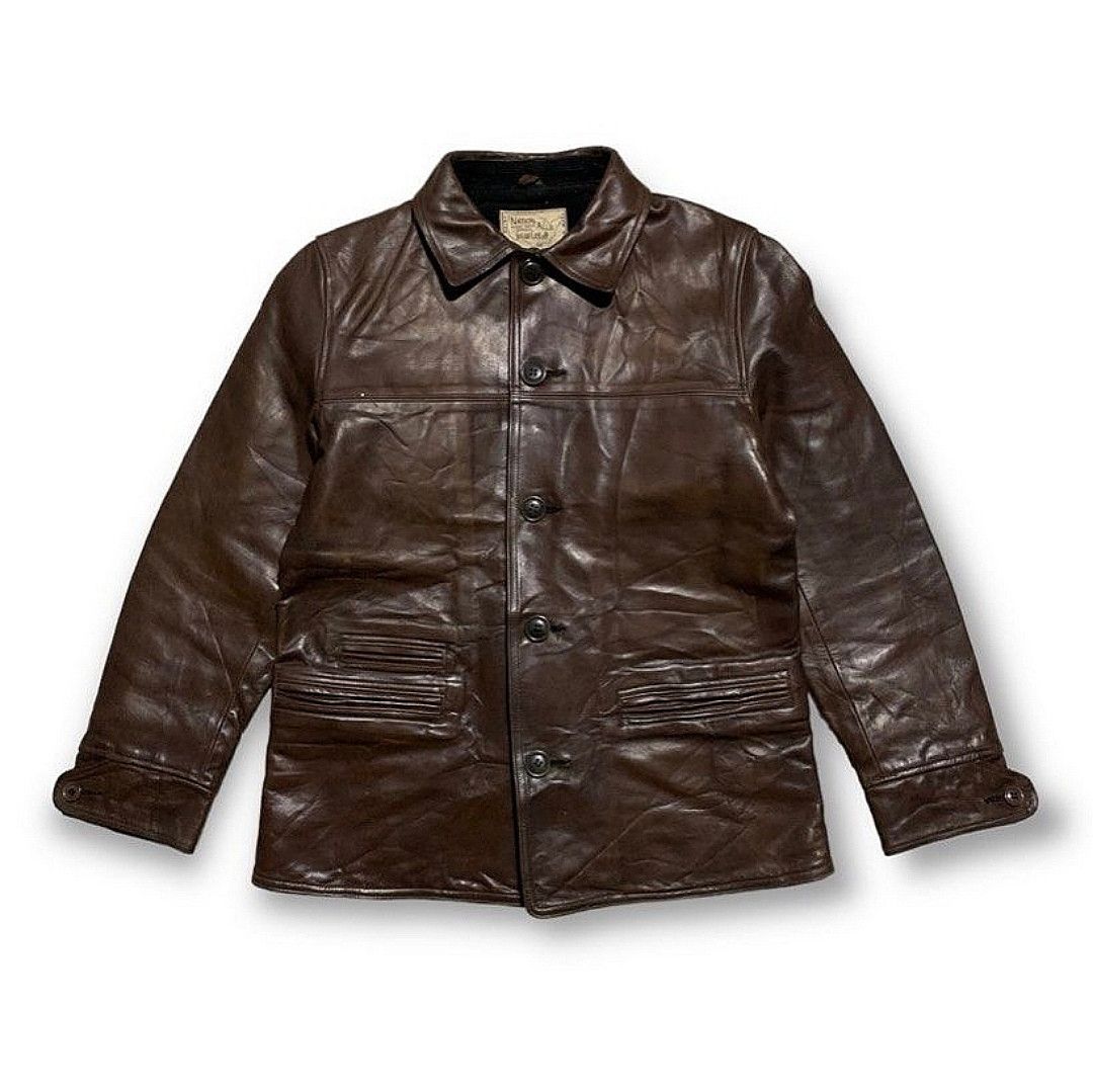 Sugar Cane & Co Sugar Cane Horsehide Leather Chore Jacket Original