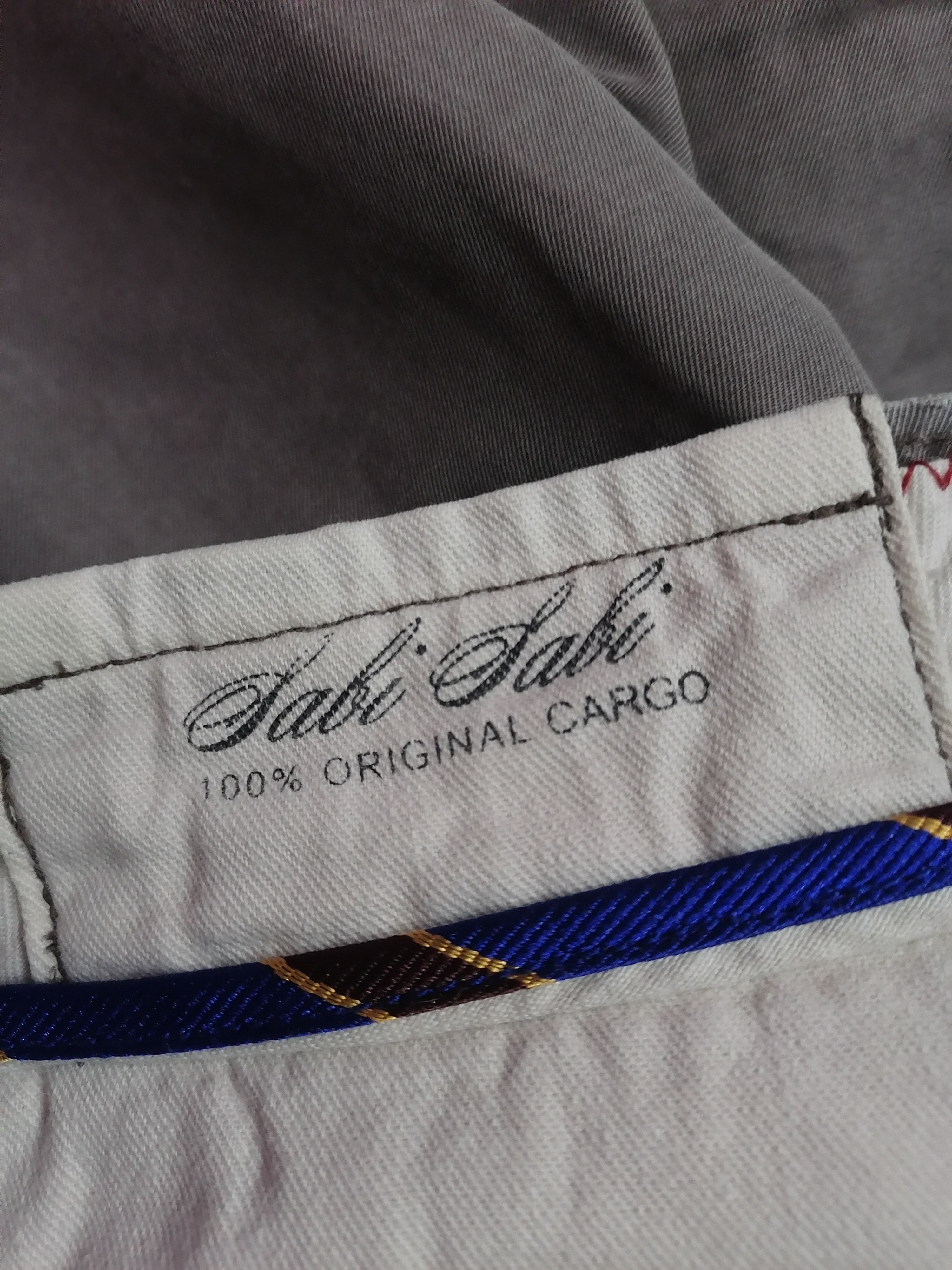 Japanese Brand × Vintage Rare Sabi Sabi Deluxe Gold Studded Tactical Cargo Pants Size US 28 / EU 44 - 10 Thumbnail