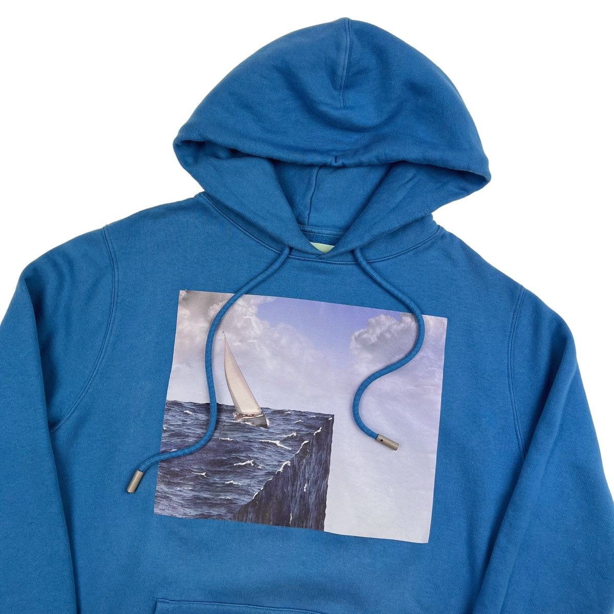 image of Off White Off-White Surreal Hoodie in Blue, Men's (Size Small)