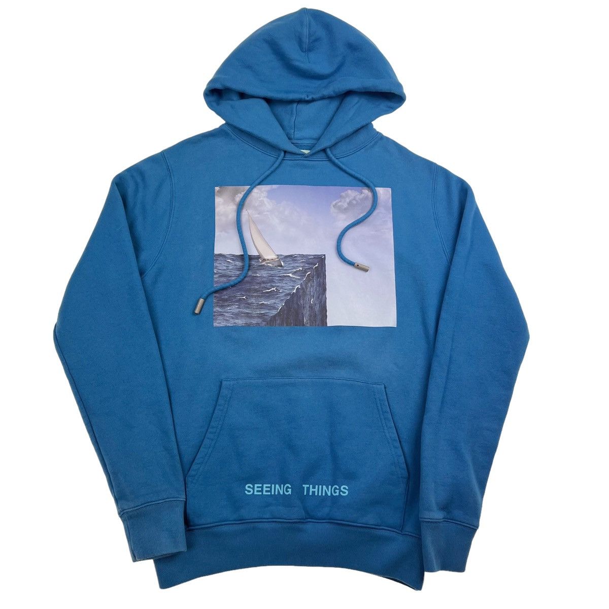 Off white surreal hoodie store
