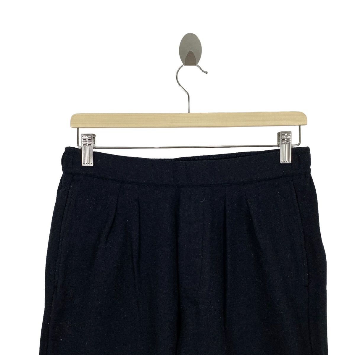 Christophe Lemaire UNIQLO X CHRISTOPHE LEMAIRE Straight Cut Black Trousers Size US 30 / EU 46 - 2 Thumbnail