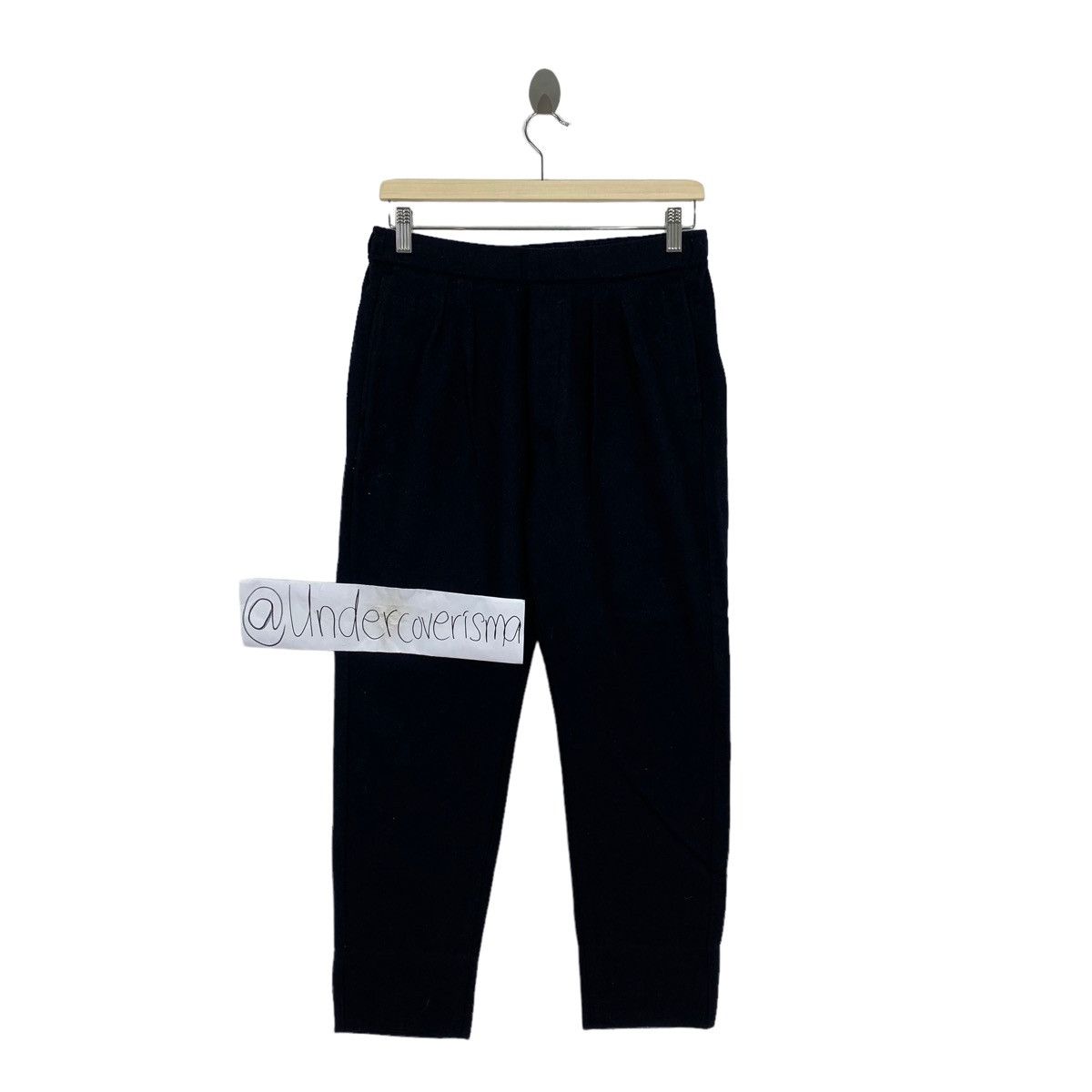Christophe Lemaire UNIQLO X CHRISTOPHE LEMAIRE Straight Cut Black Trousers Size US 30 / EU 46 - 1 Thumbnail
