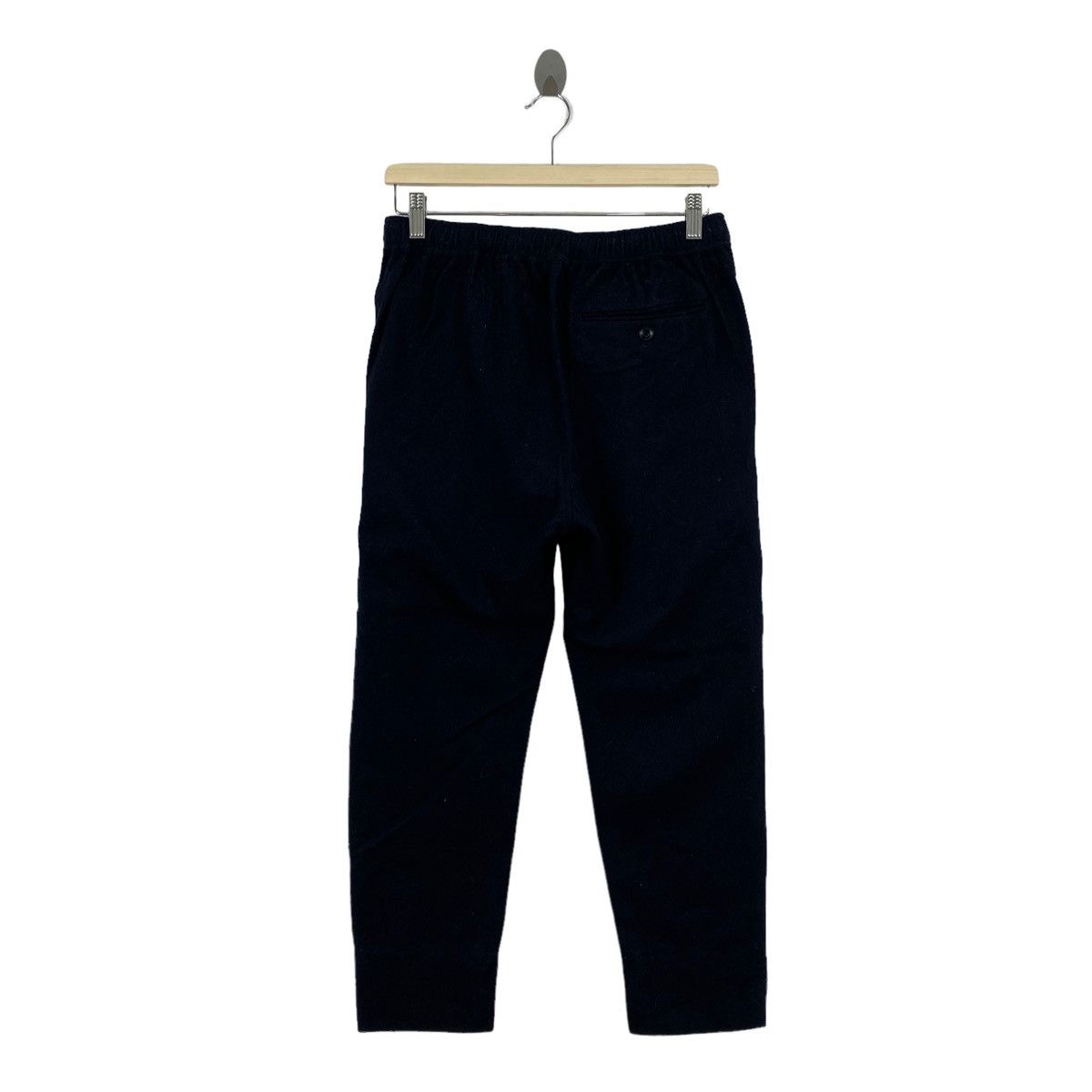 Christophe Lemaire UNIQLO X CHRISTOPHE LEMAIRE Straight Cut Black Trousers Size US 30 / EU 46 - 3 Thumbnail