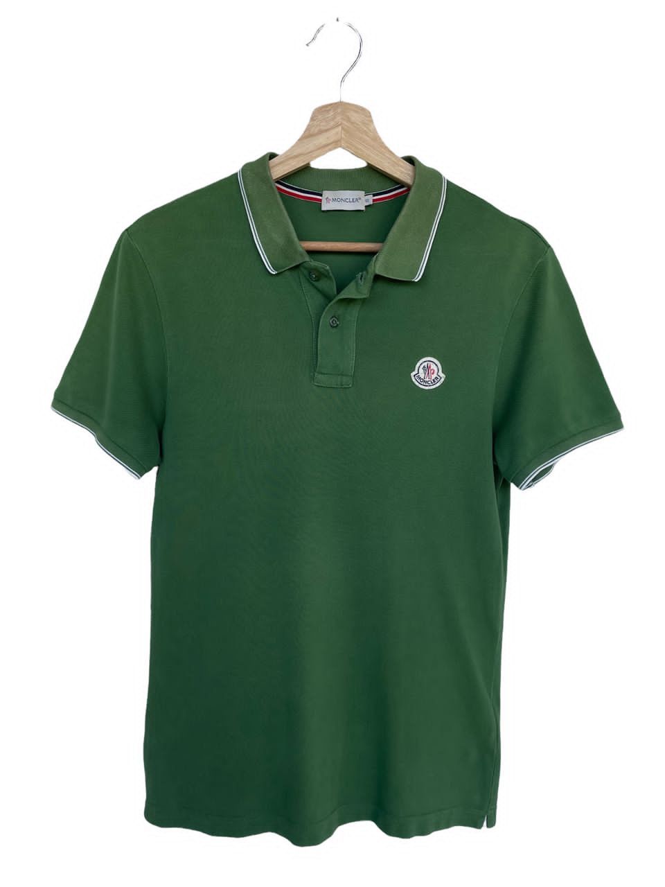 Designer × Moncler Authentic!! Moncler Ringer Button up Polo Shirt Size US S / EU 44-46 / 1 - 1 Thumbnail
