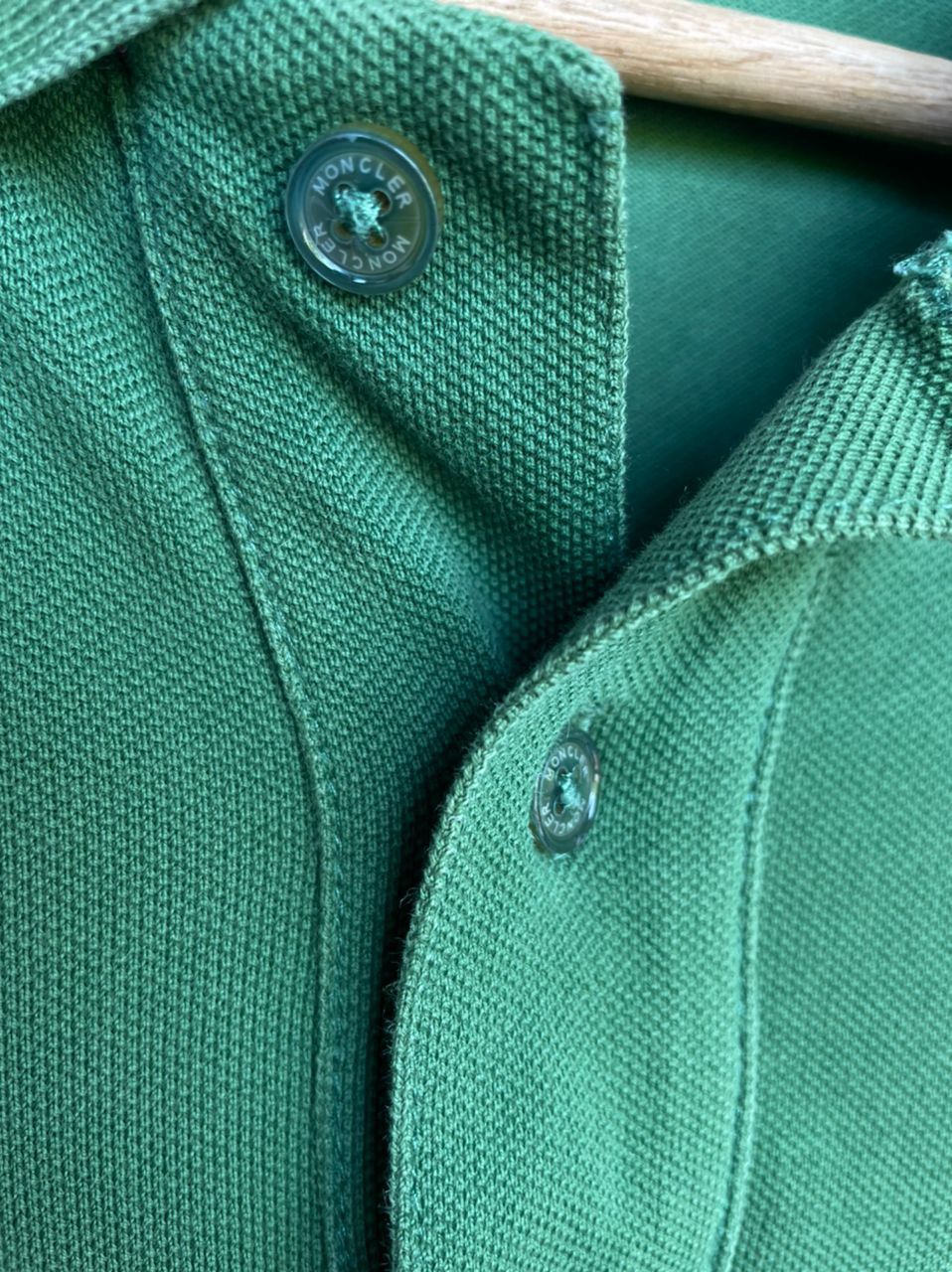Designer × Moncler Authentic!! Moncler Ringer Button up Polo Shirt Size US S / EU 44-46 / 1 - 8 Thumbnail