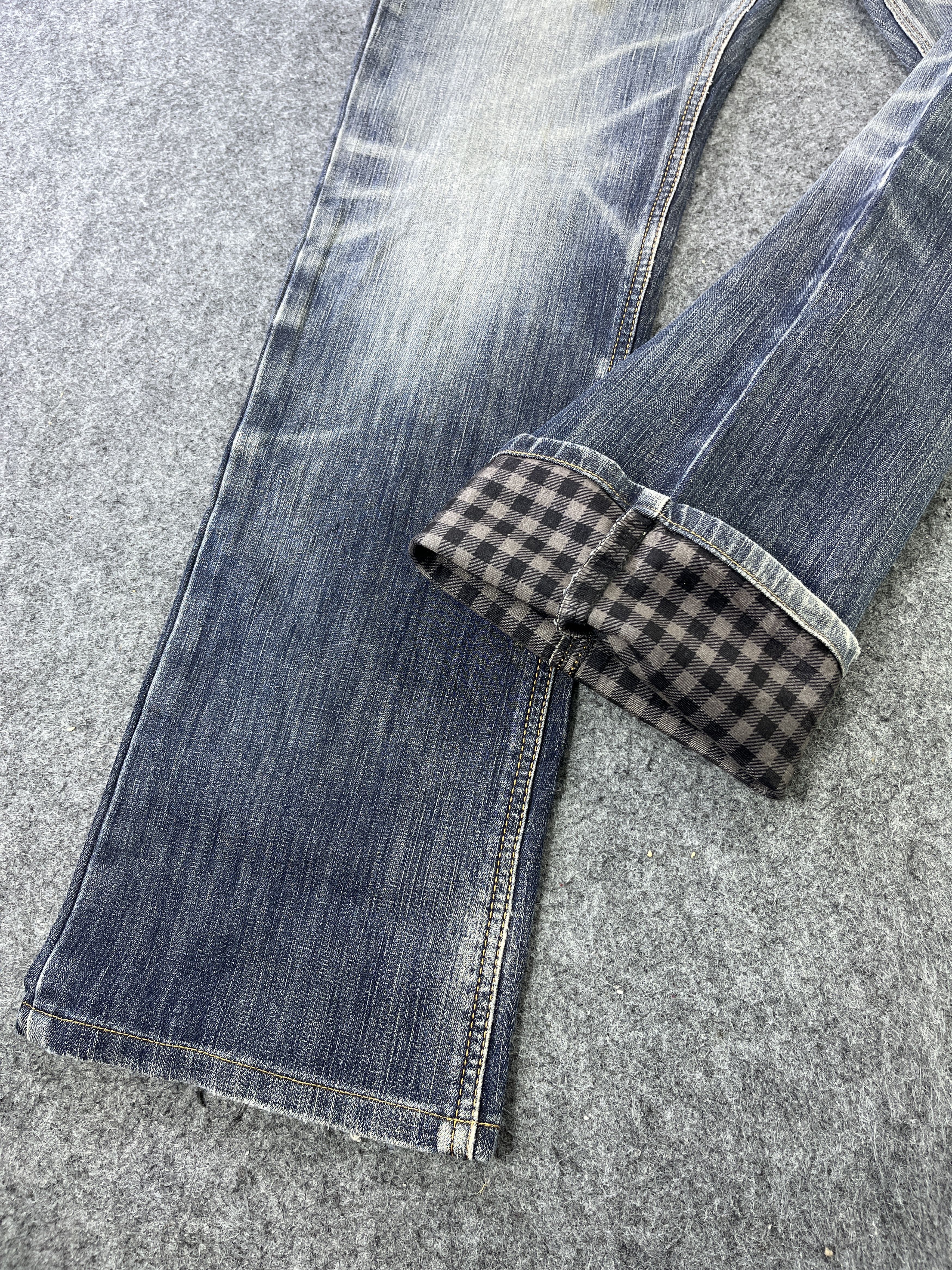 Edwin Edwin Edge Wild Fire Checked Jeans - J806 Size 30" / US 8 / IT 44 - 11 Thumbnail