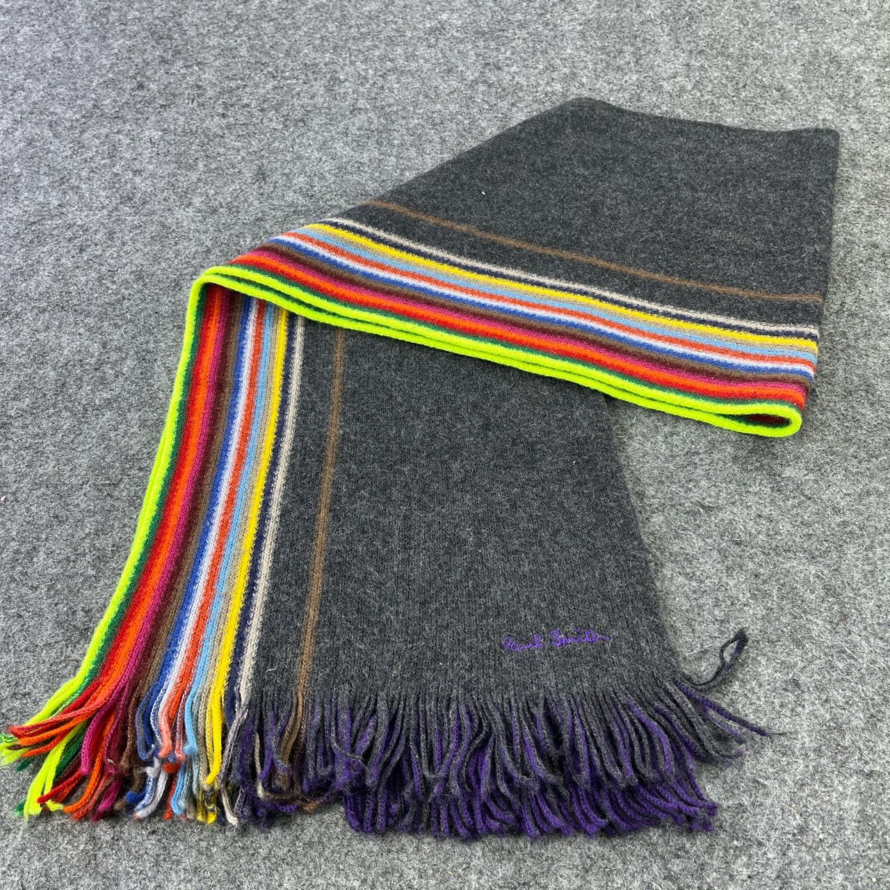 Paul Smith × Vintage PAUL SMITH SCARVES / MUFFLER / NECKWEAR T540 Size ONE SIZE - 4 Thumbnail