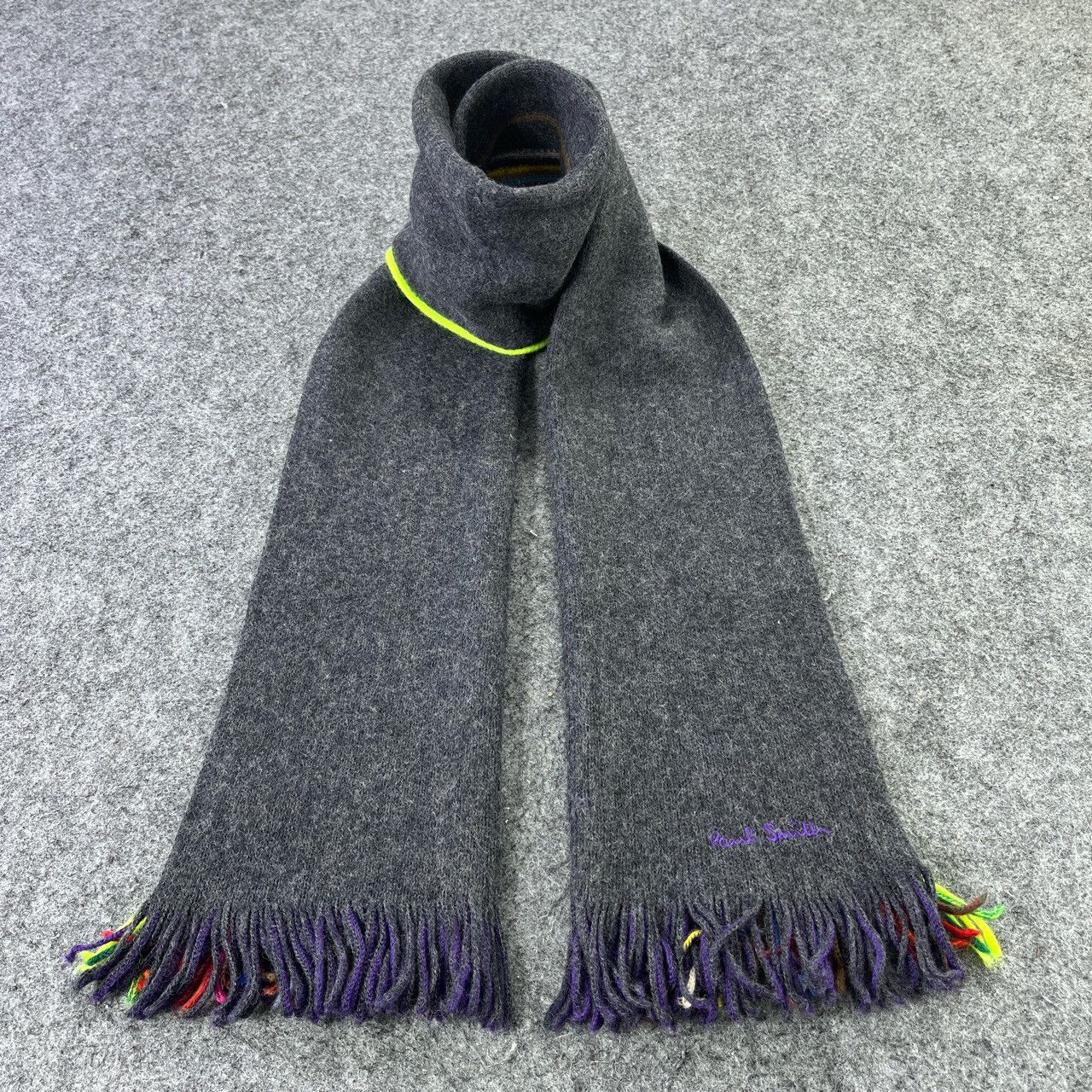 Paul Smith × Vintage PAUL SMITH SCARVES / MUFFLER / NECKWEAR T540 Size ONE SIZE - 1 Thumbnail