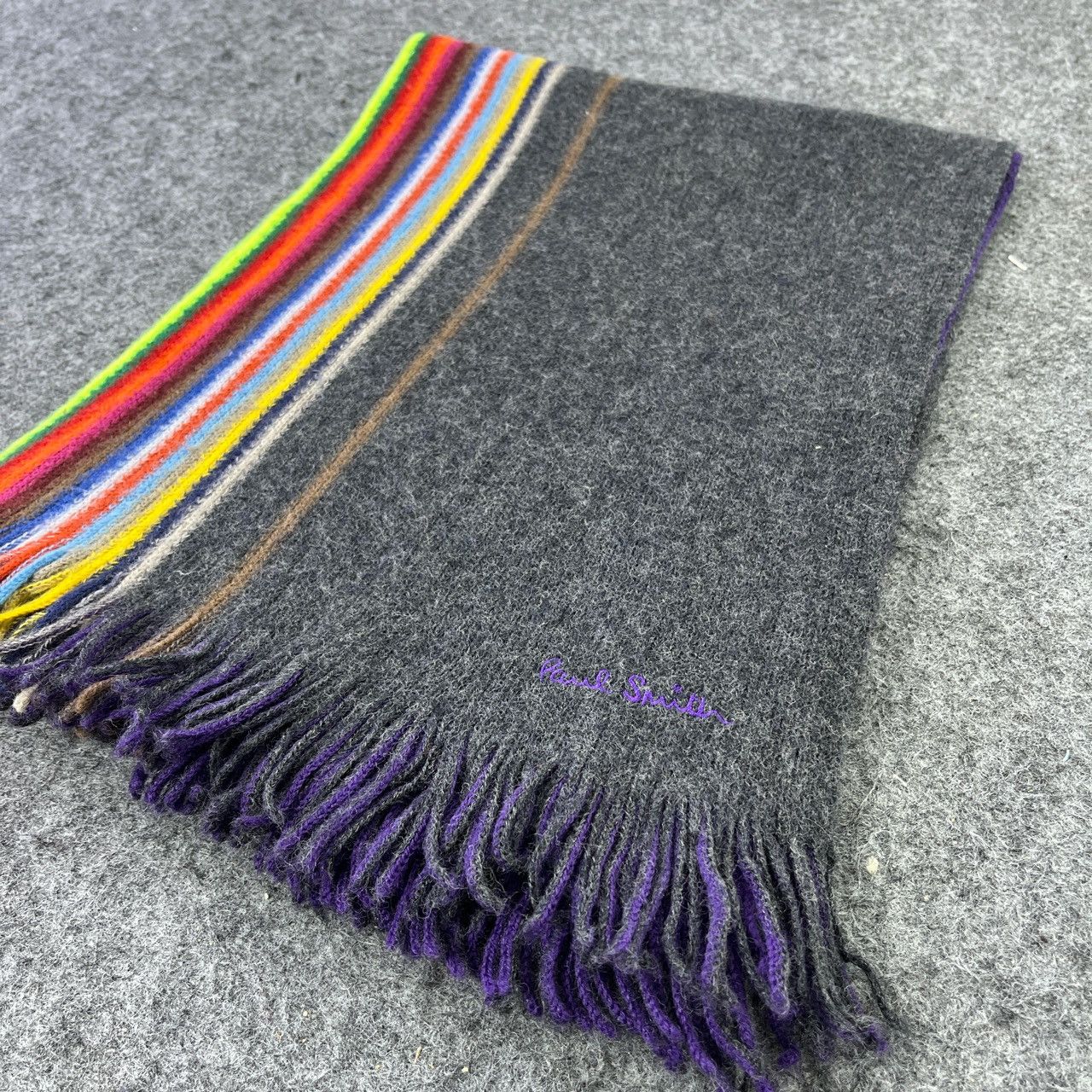 Paul Smith × Vintage PAUL SMITH SCARVES / MUFFLER / NECKWEAR T540 Size ONE SIZE - 5 Thumbnail