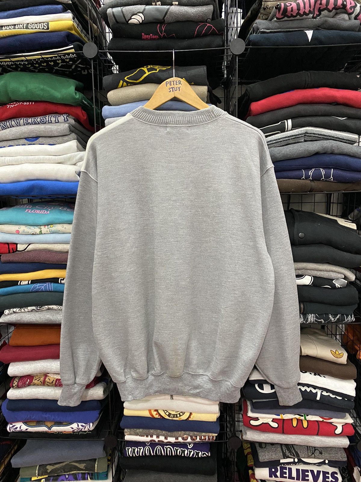 Vintage VINTAGE 90’an ANTFUI JEANS EMBROIDERY LOGO SWEATSHIRT Size US L / EU 52-54 / 3 - 6 Thumbnail