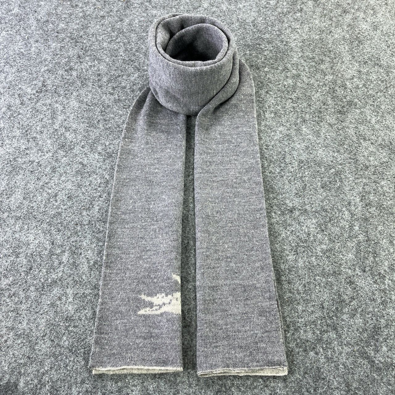 Lacoste × Vintage LACOSTE SCARVES / MUFFLER / NECKWEAR T387 Size ONE SIZE - 1 Thumbnail