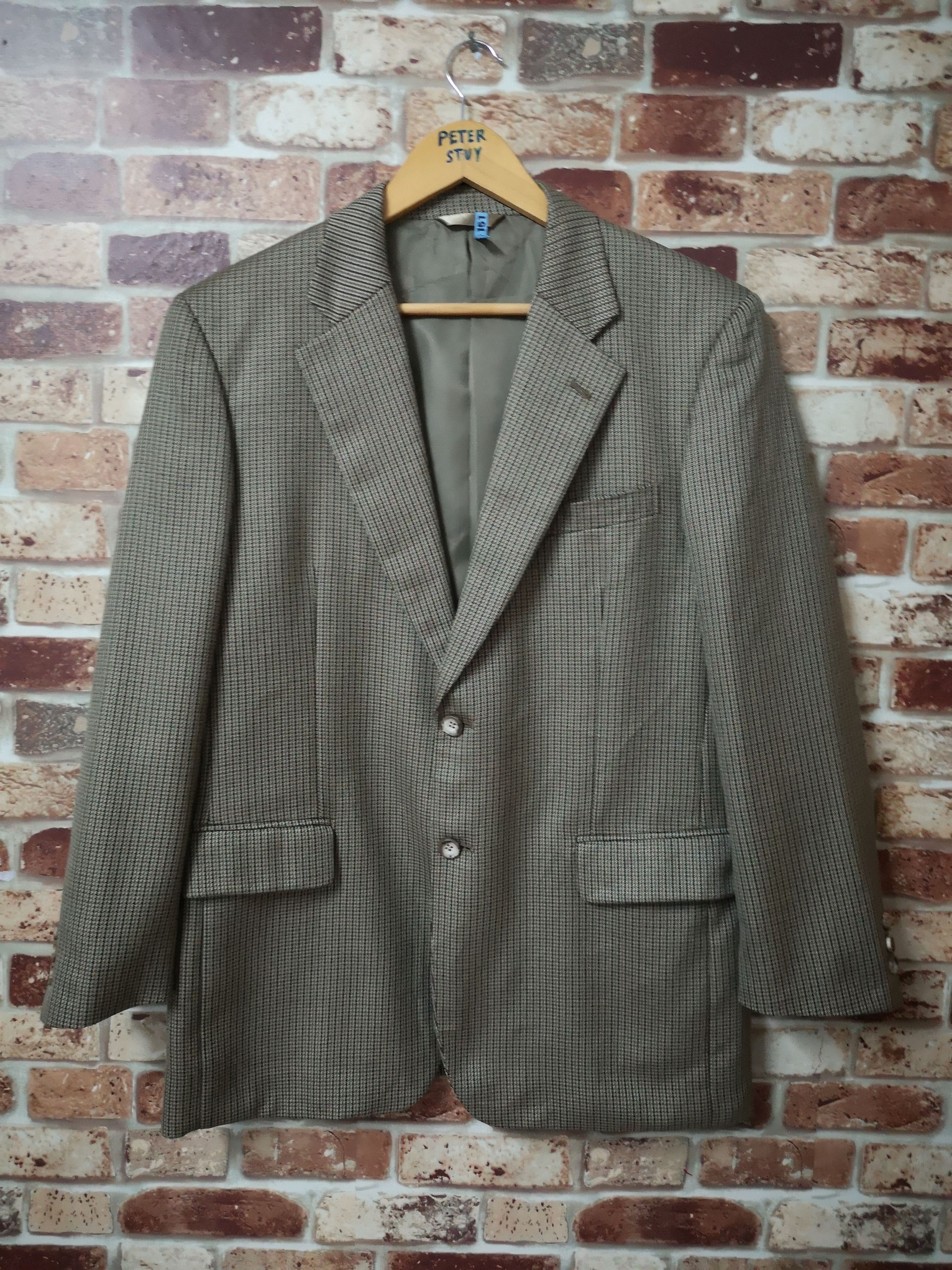 Designer × Hardy Amies × Other CASHMERE COAT DESIGN by HARDY AMIES LANDON Size 44R - 1 Thumbnail