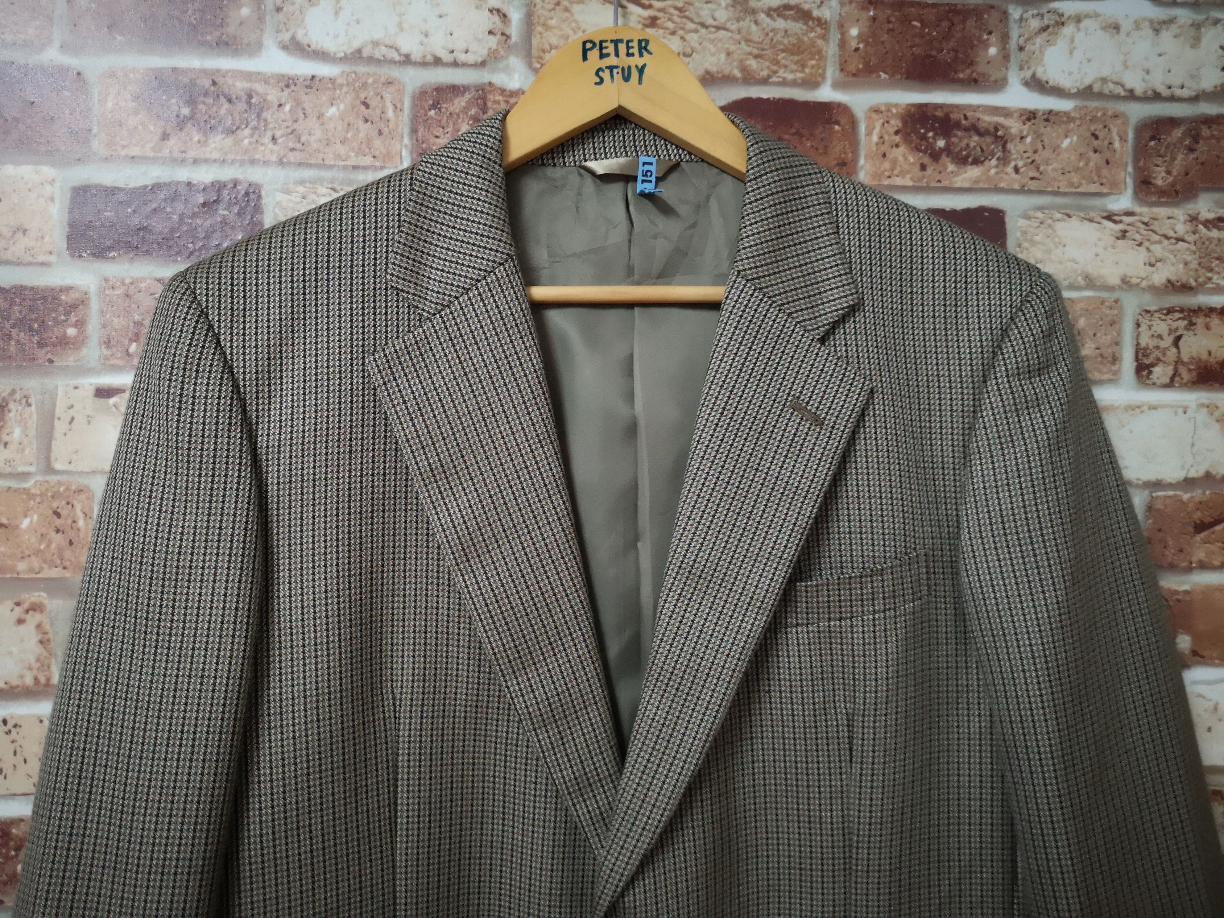 Designer × Hardy Amies × Other CASHMERE COAT DESIGN by HARDY AMIES LANDON Size 44R - 2 Thumbnail