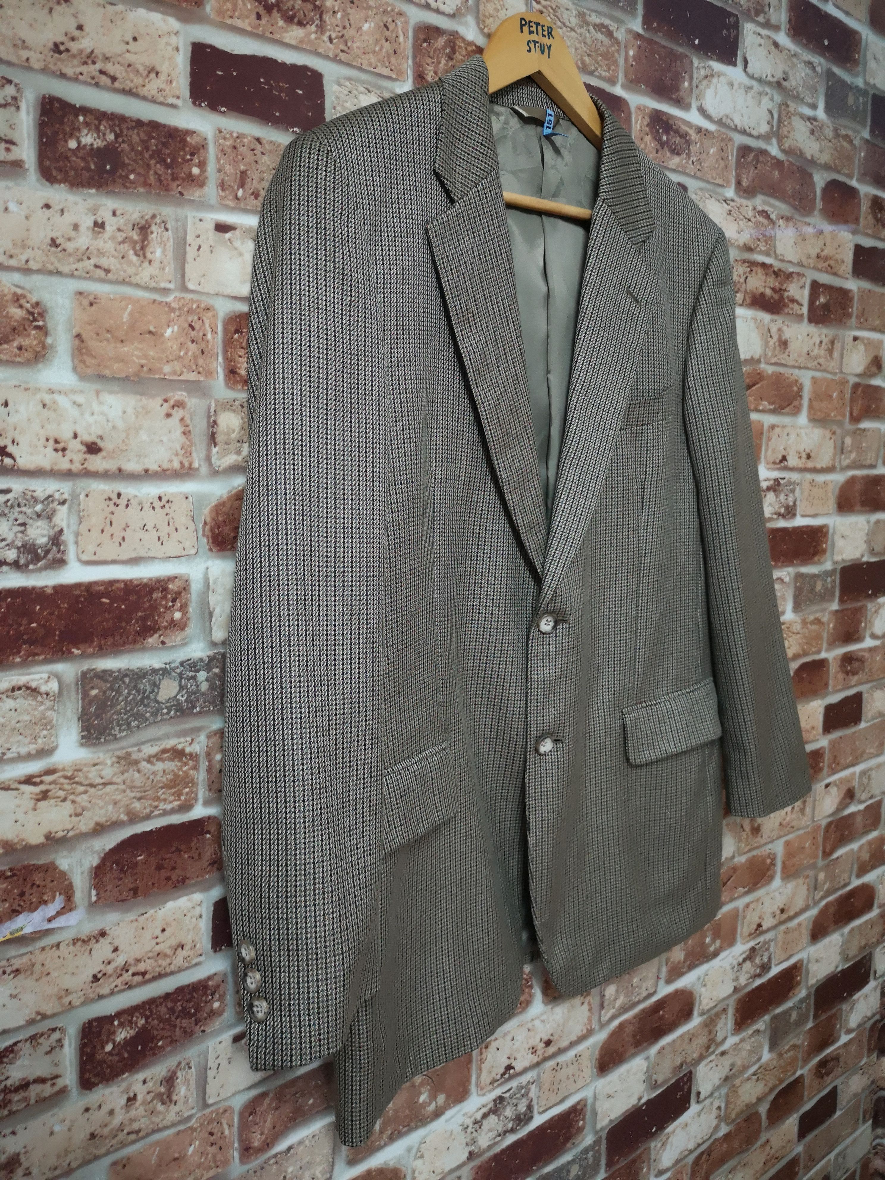 Designer × Hardy Amies × Other CASHMERE COAT DESIGN by HARDY AMIES LANDON Size 44R - 5 Thumbnail