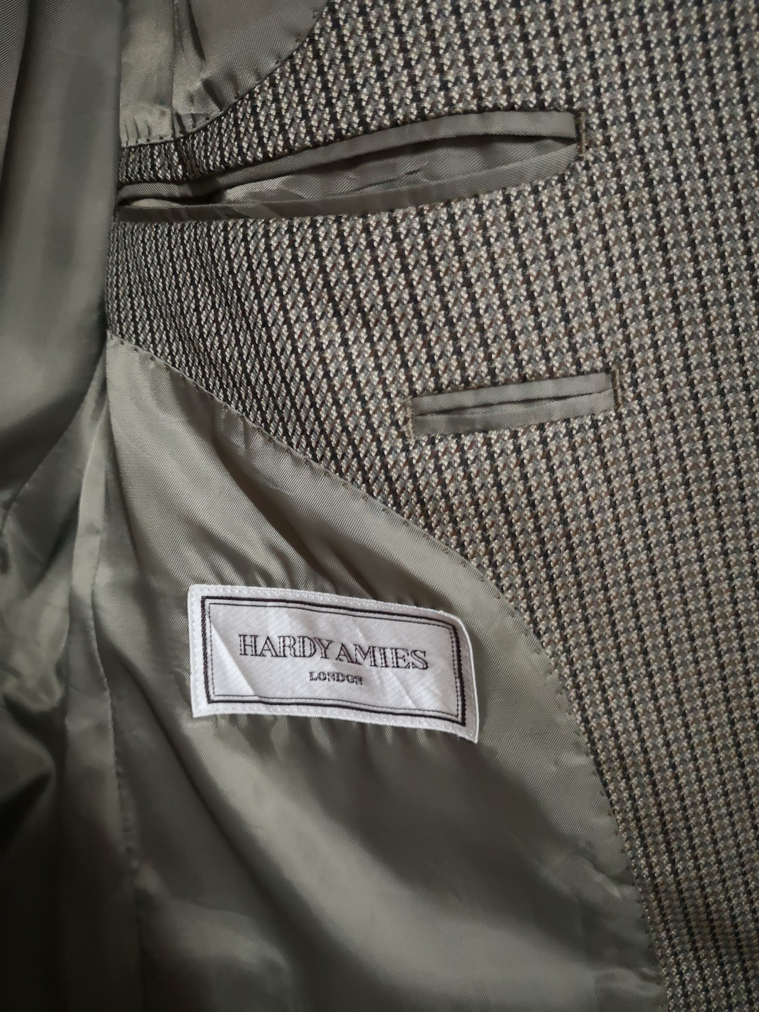 Designer × Hardy Amies × Other CASHMERE COAT DESIGN by HARDY AMIES LANDON Size 44R - 8 Thumbnail