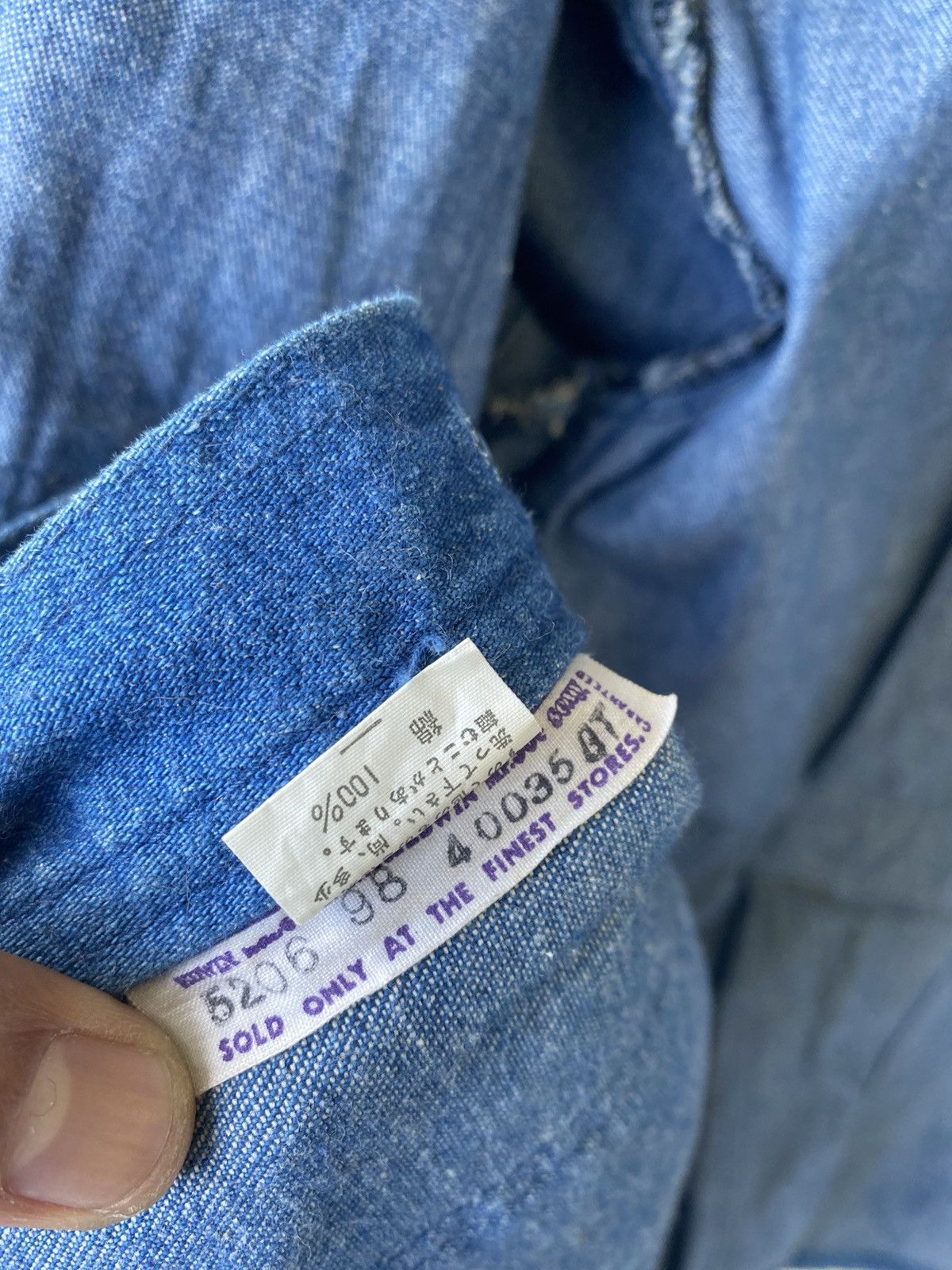 Edwin × Vintage VINTAGE EDWIN DENIME JACKET Size US S / EU 44-46 / 1 - 10 Thumbnail