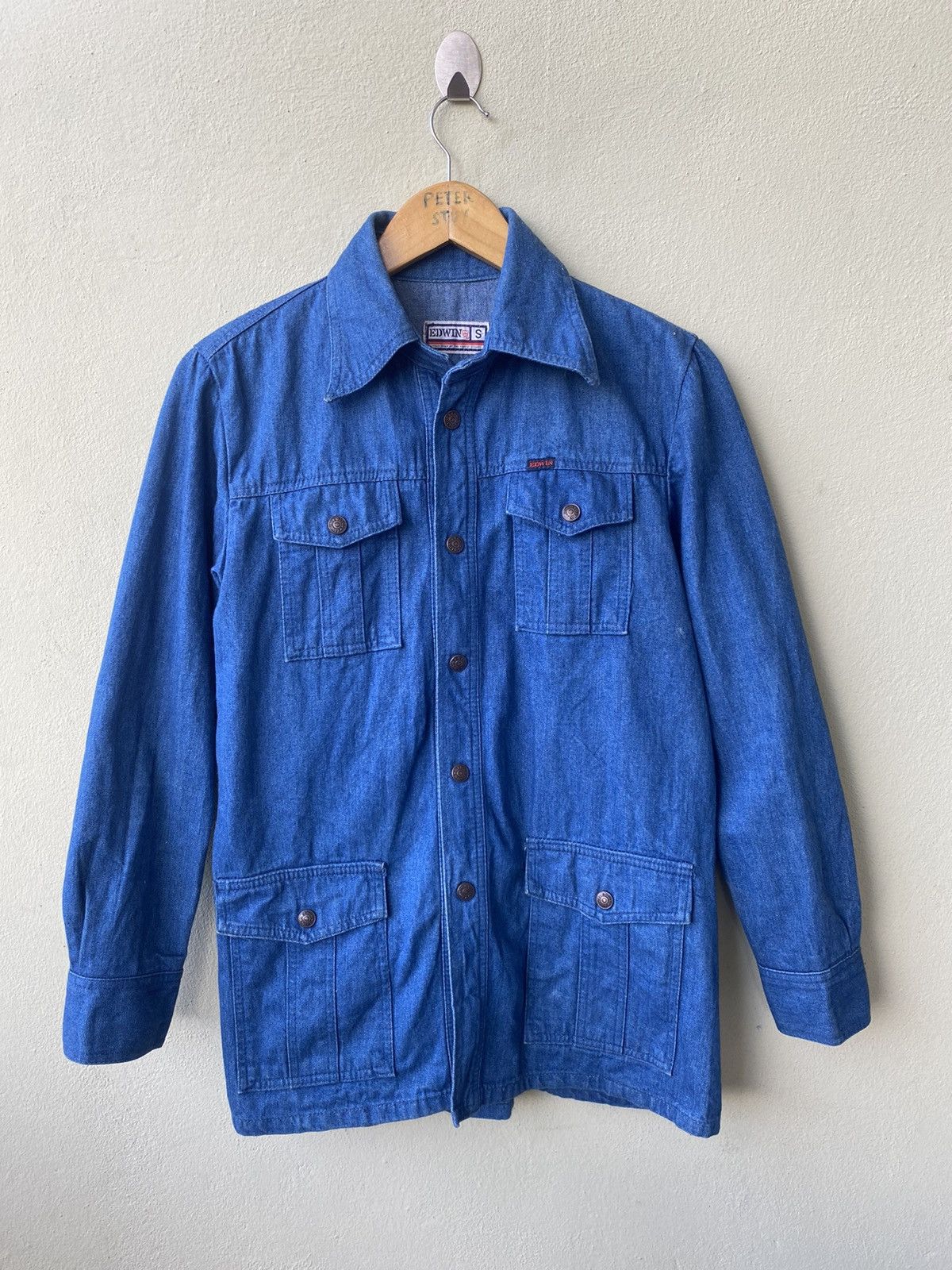 Edwin × Vintage VINTAGE EDWIN DENIME JACKET Size US S / EU 44-46 / 1 - 1 Thumbnail