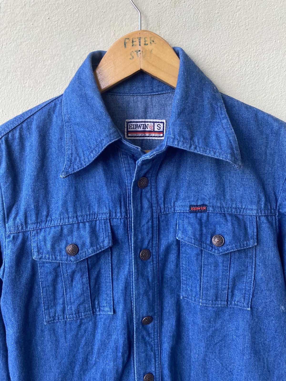Edwin × Vintage VINTAGE EDWIN DENIME JACKET Size US S / EU 44-46 / 1 - 4 Thumbnail